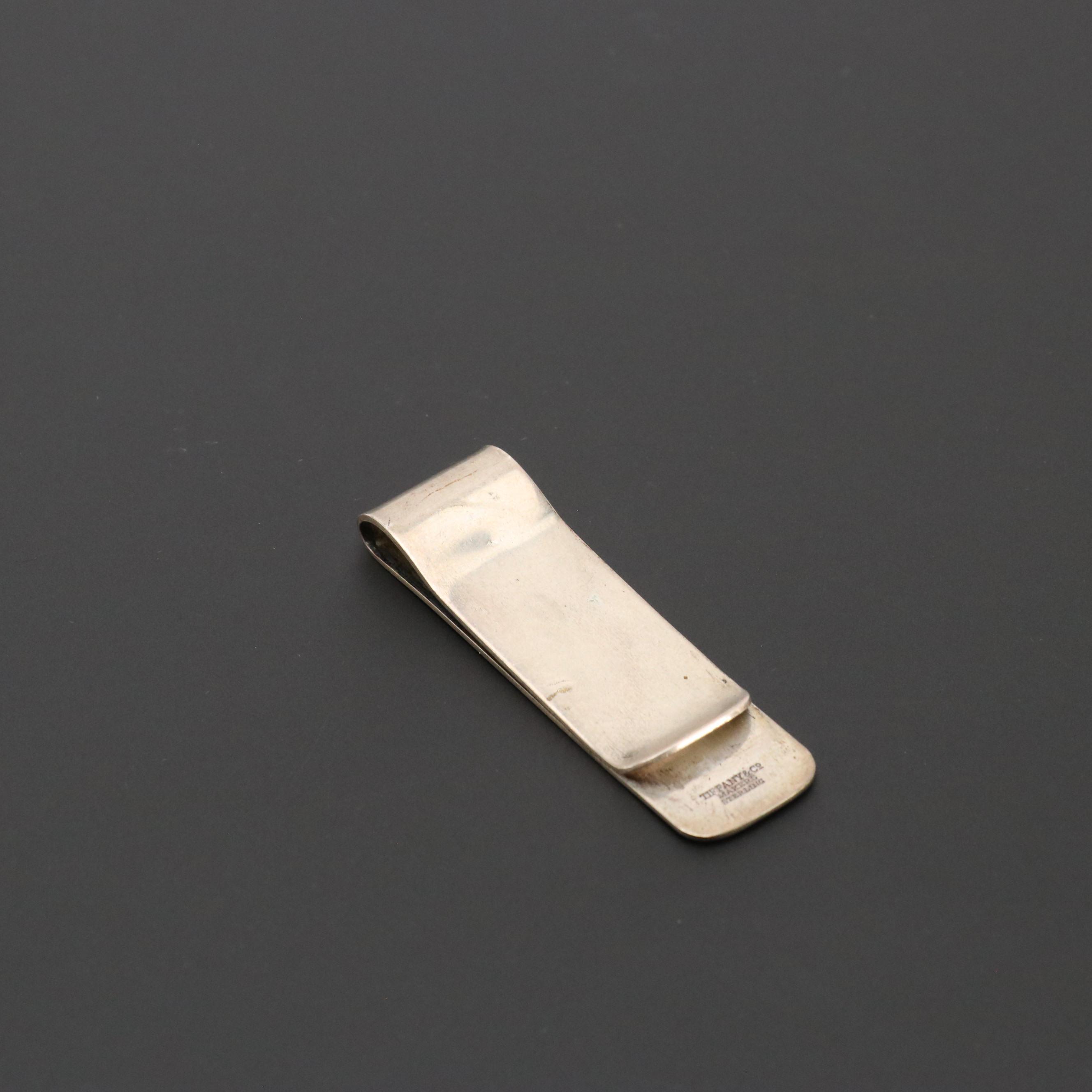 Tiffany & Co. Sterling Silver 25 Year Anniversary Money Clip