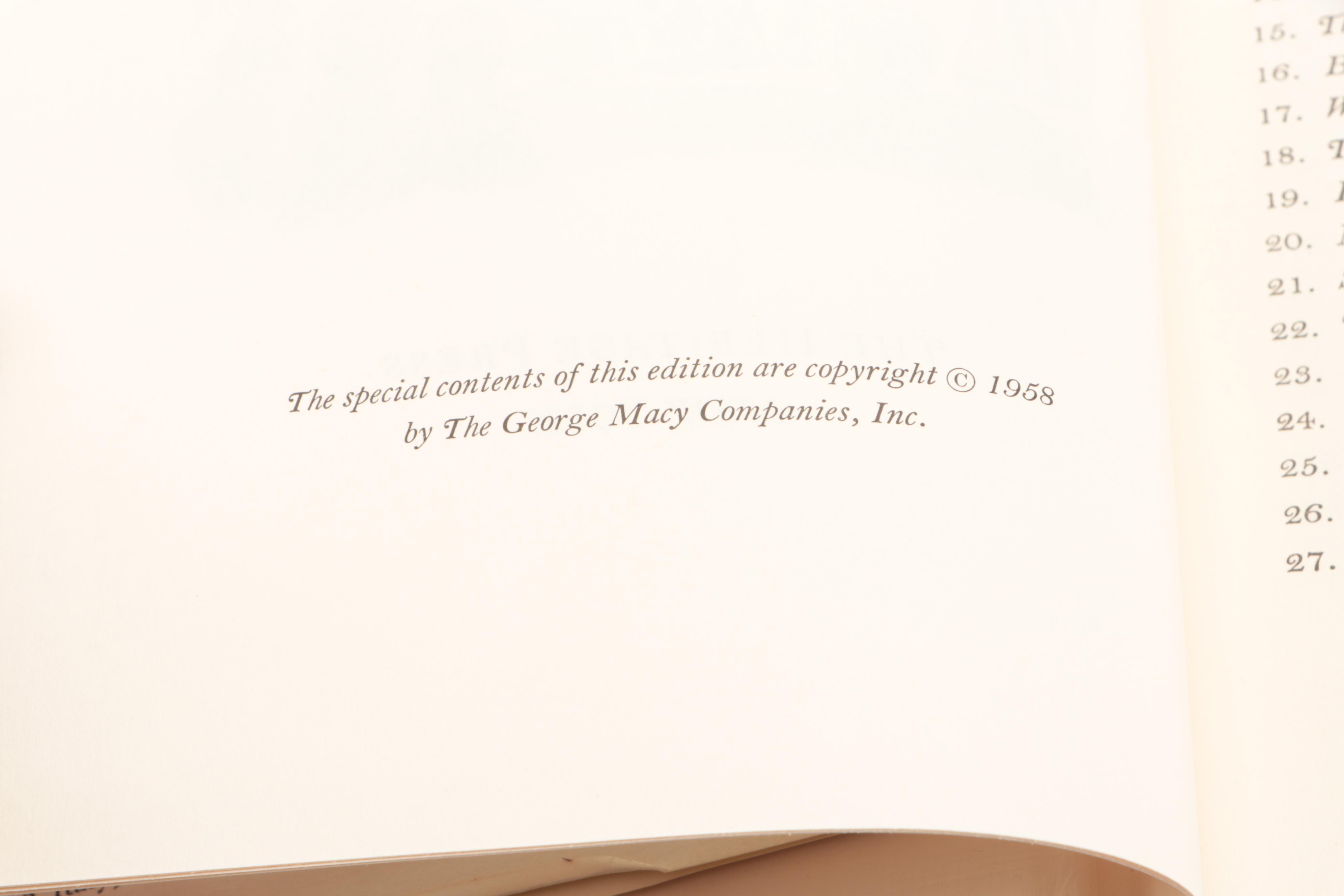 Heritage Press "Heart of Darkness" by Joseph Conrad and More Books