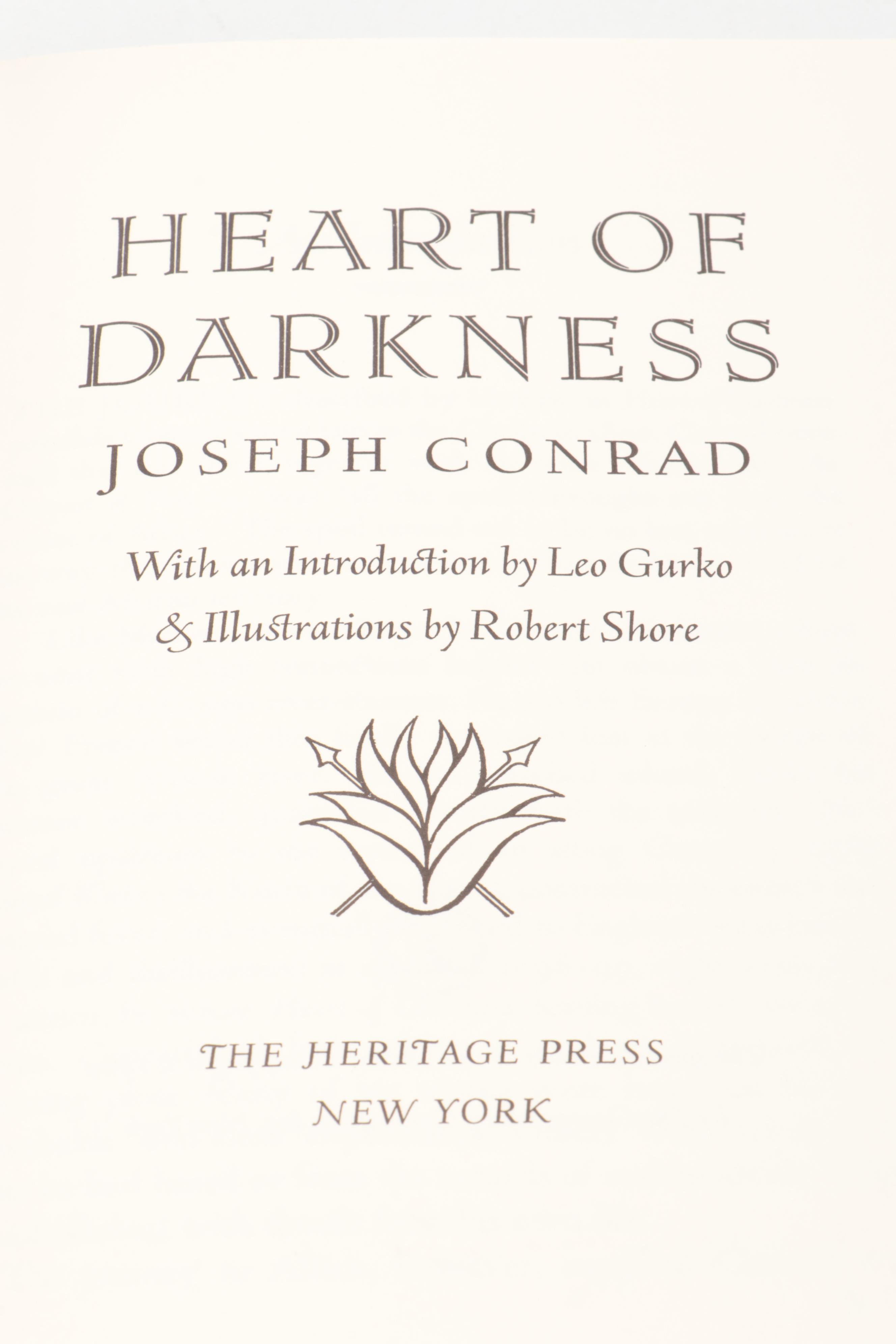 Heritage Press "Heart of Darkness" by Joseph Conrad and More Books