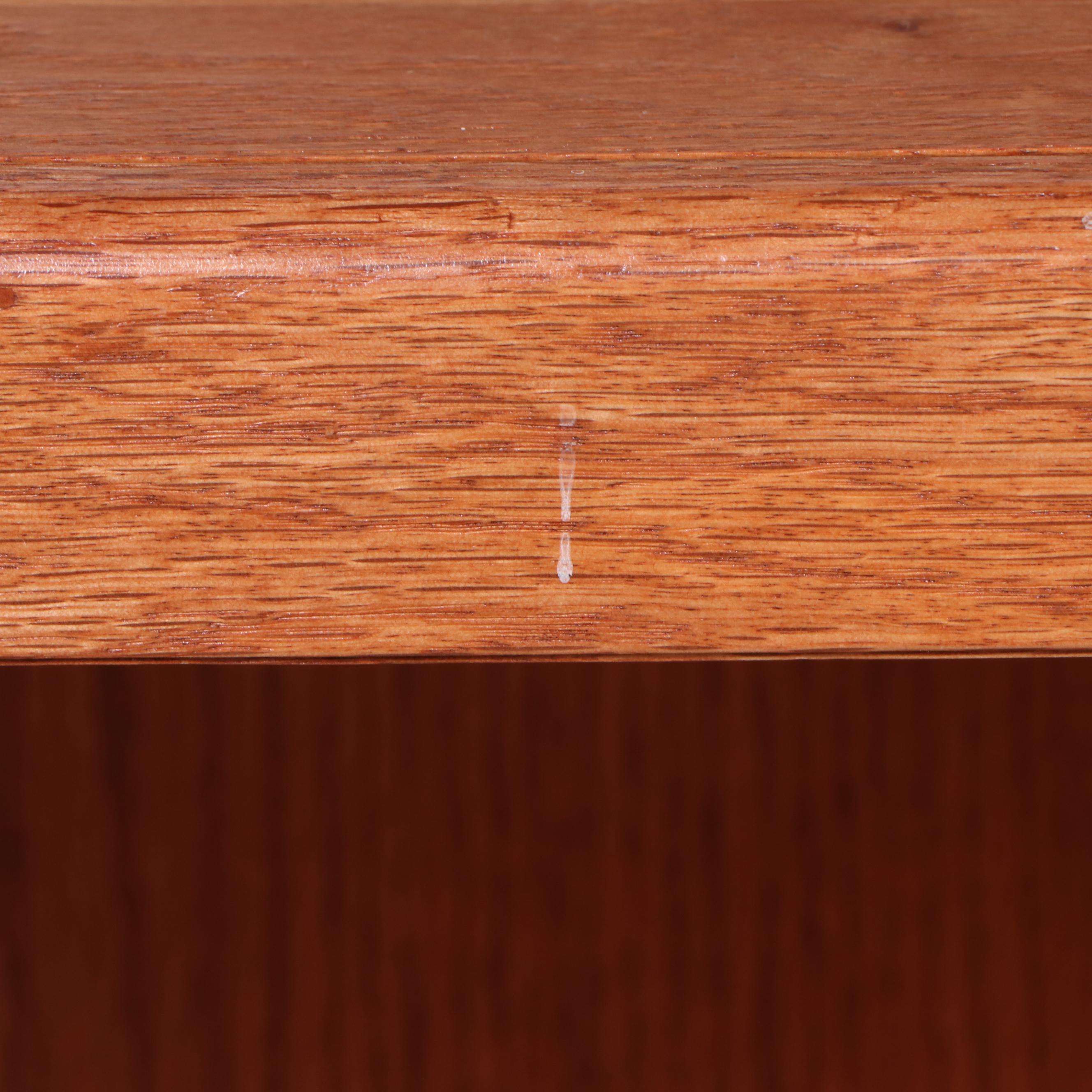 Oak Veneered Bookcase