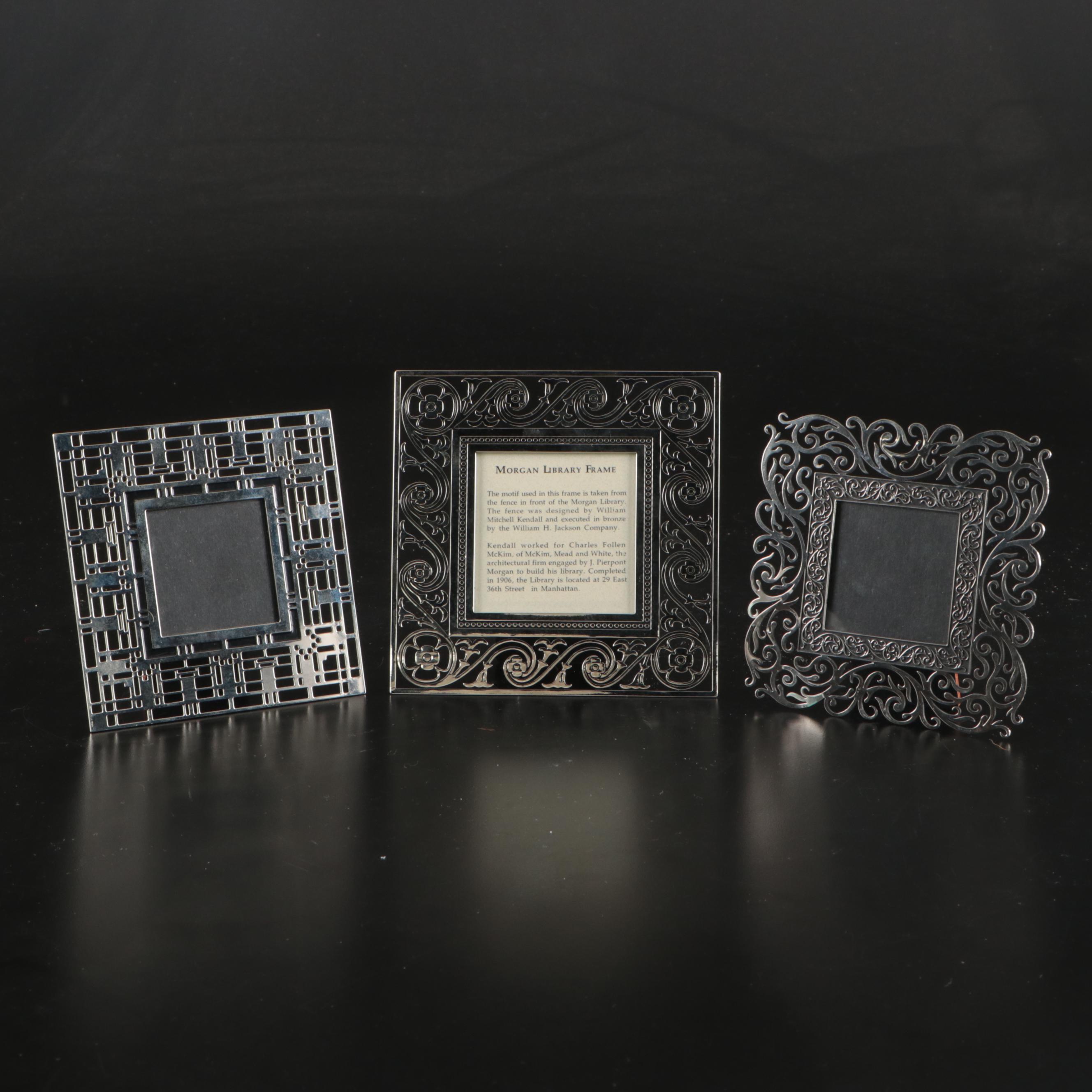 David Howell and Company Pierced Metal Picture Frames