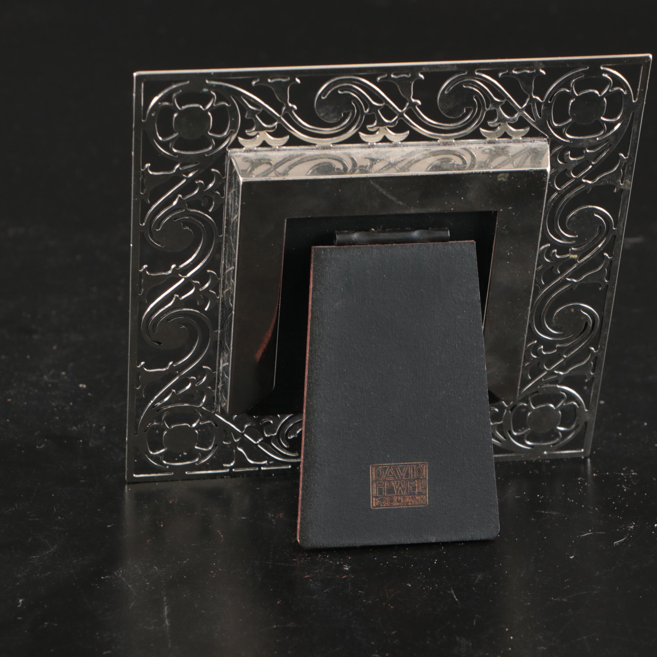 David Howell and Company Pierced Metal Picture Frames