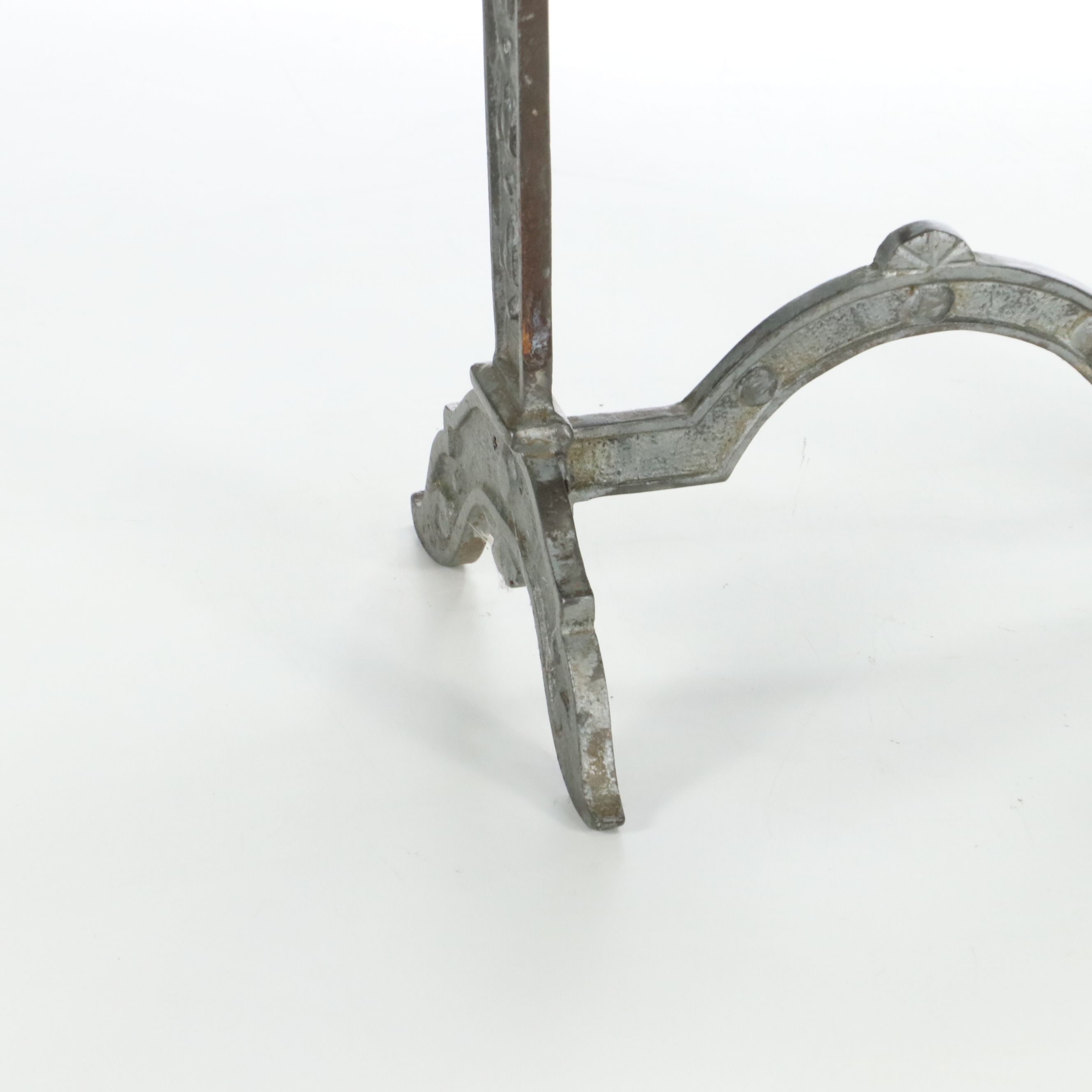 Art Nouveau Metal Smoking Cabinet, Early 20th Century