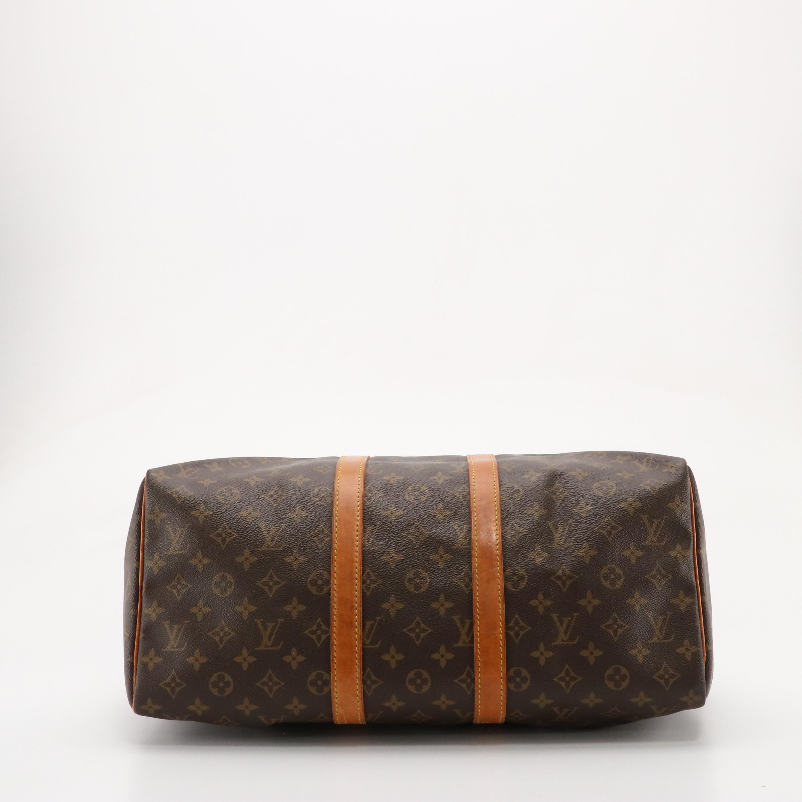 Louis Vuitton Keep all 45 in Monogram Canvas and Leather Trim