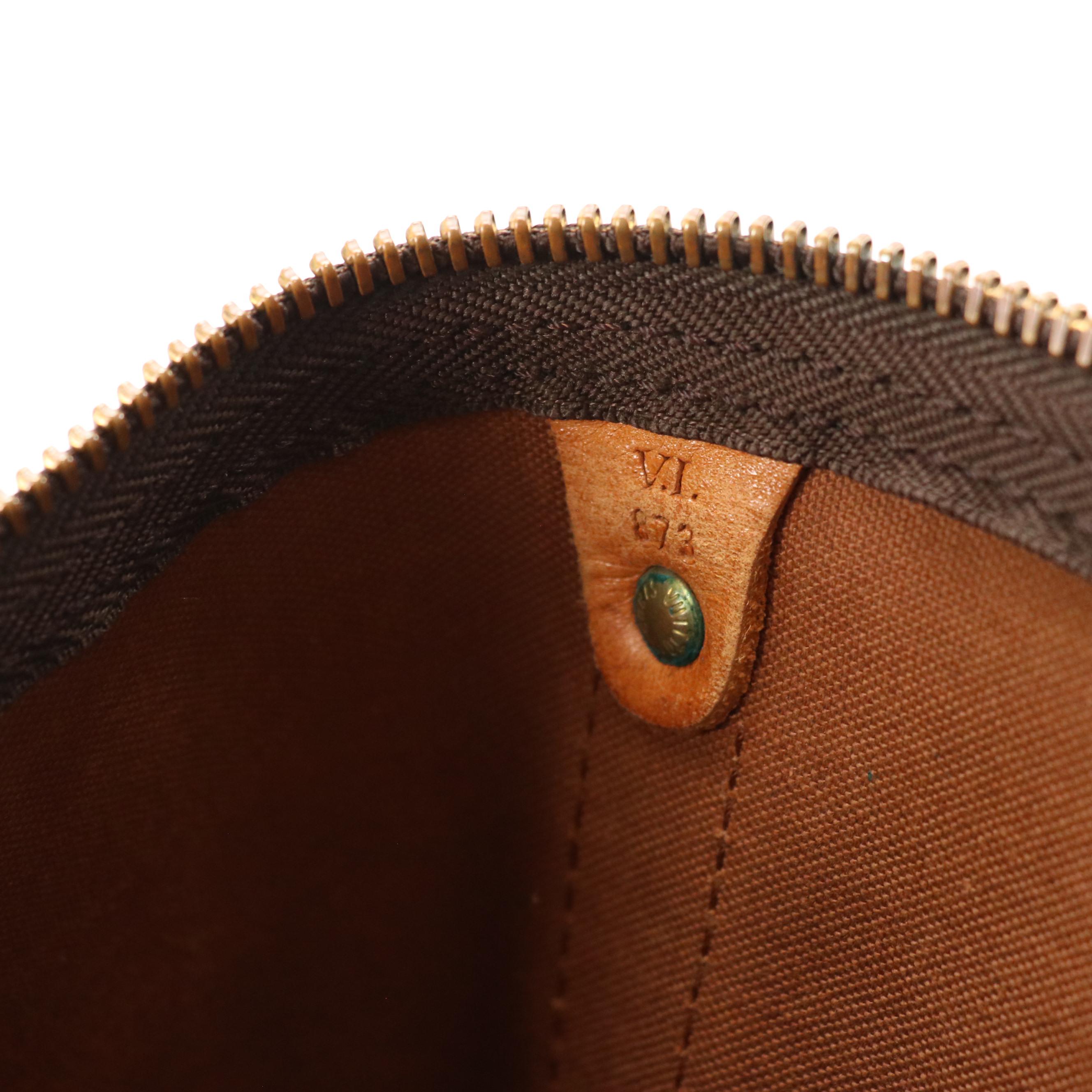 Louis Vuitton Keep all 45 in Monogram Canvas and Leather Trim