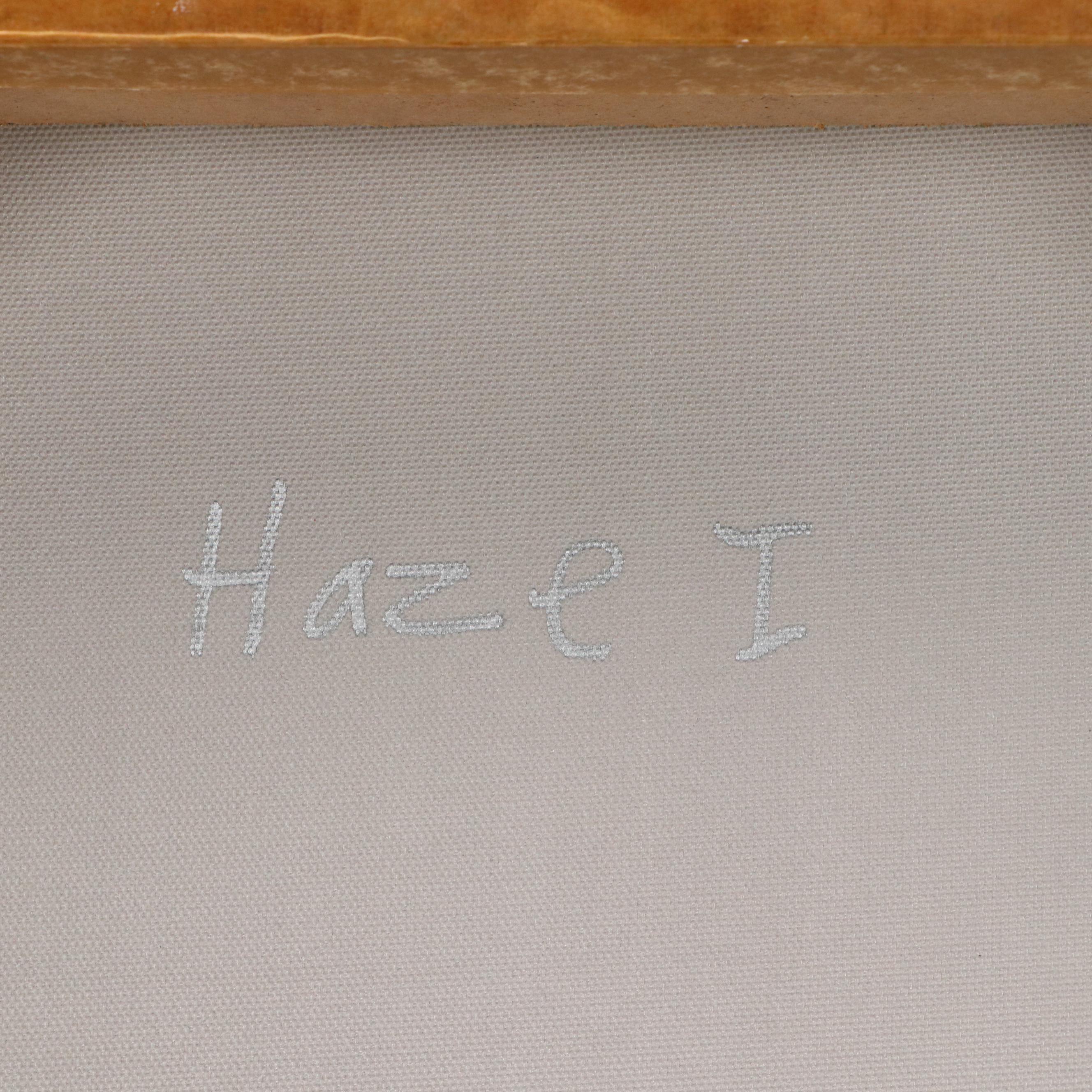 Abstract Acrylic Painting "Haze I," 21st Century