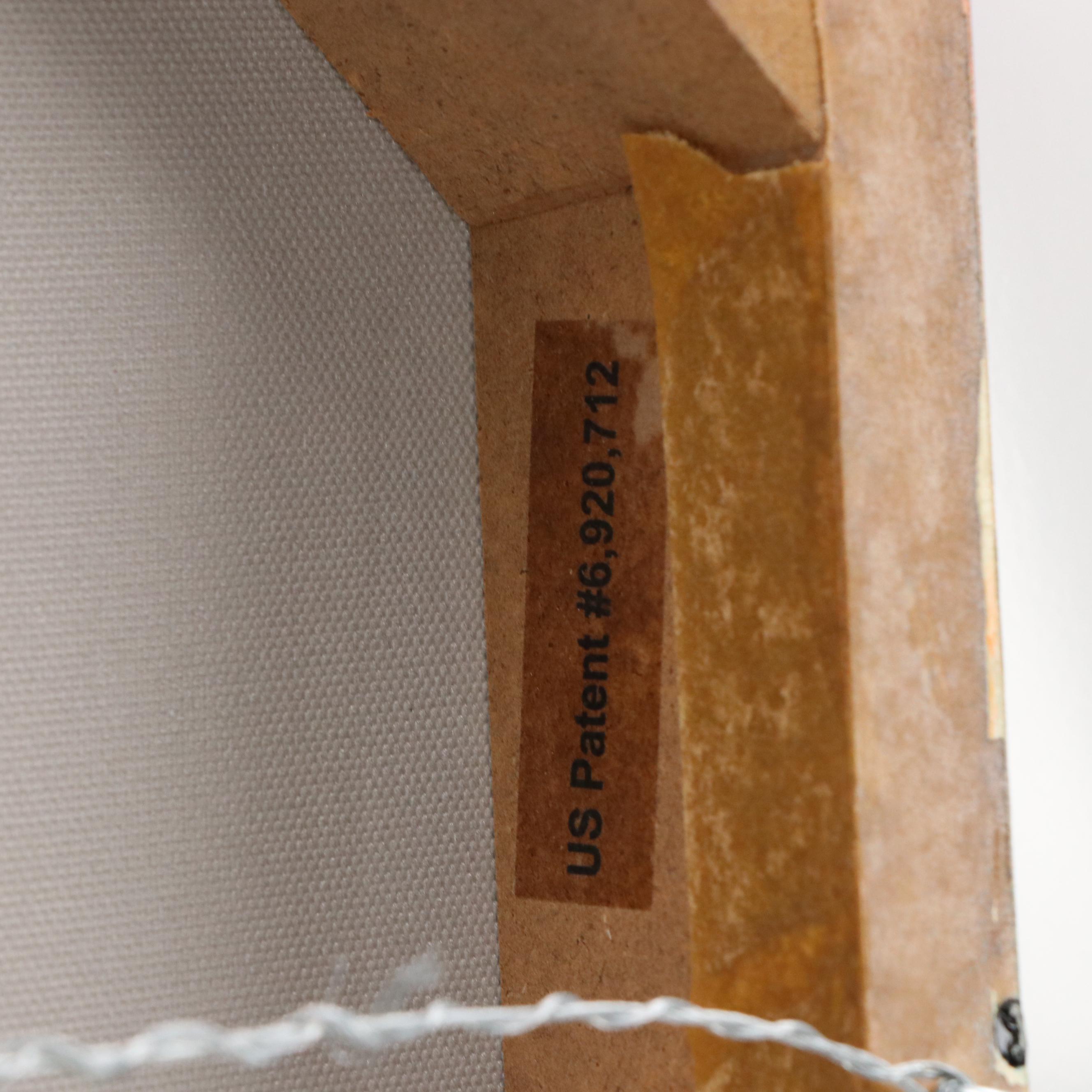 Abstract Acrylic Painting "Haze I," 21st Century