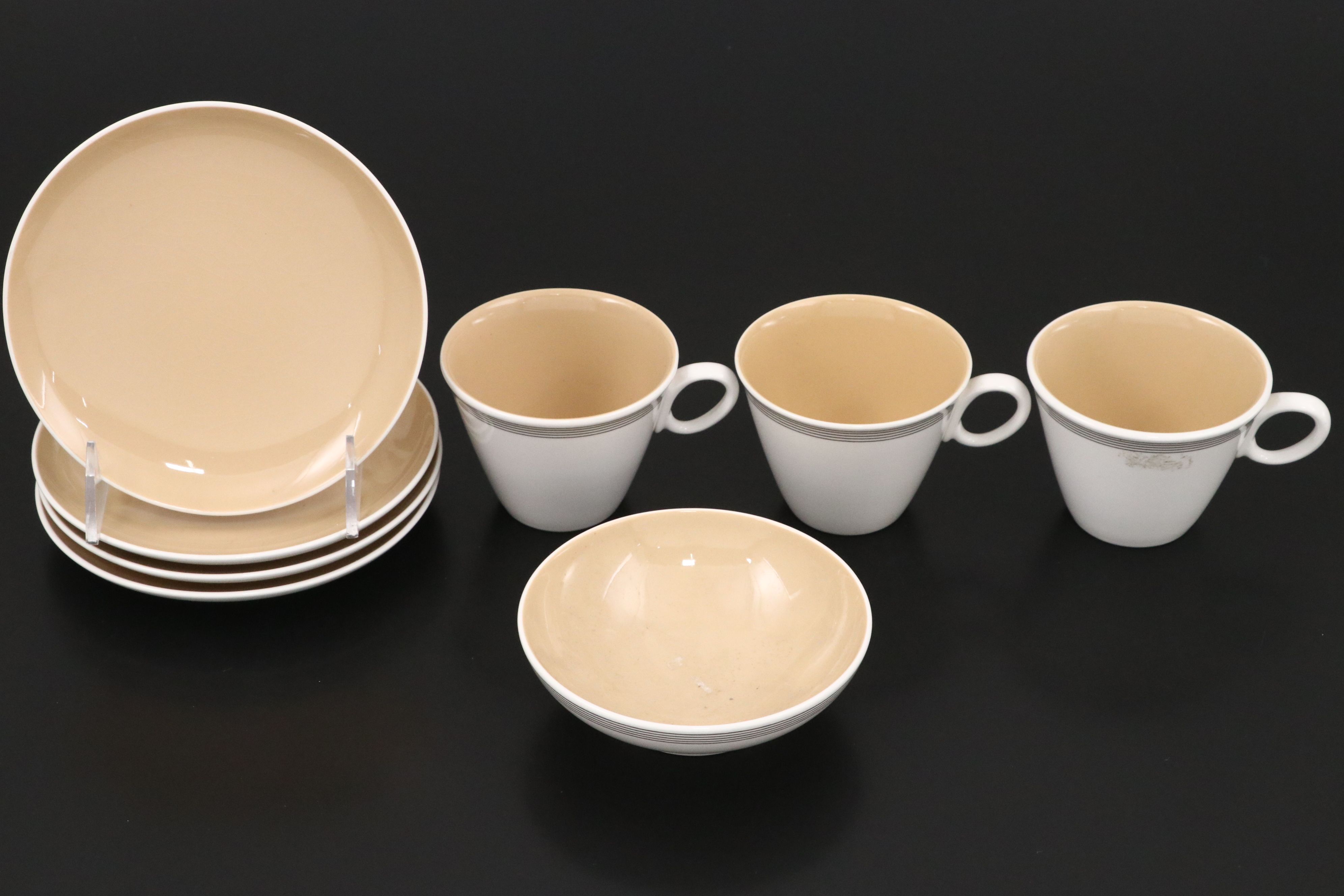 Sheffield 19 Piece Cutlery Set with Franciscan and Other Porcelain Tableware