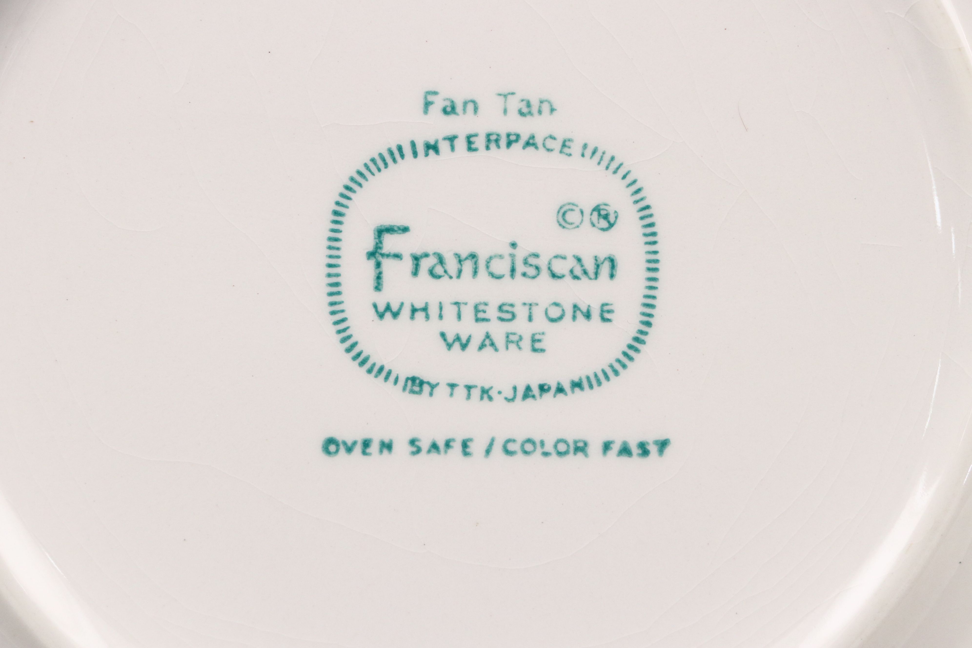 Sheffield 19 Piece Cutlery Set with Franciscan and Other Porcelain Tableware