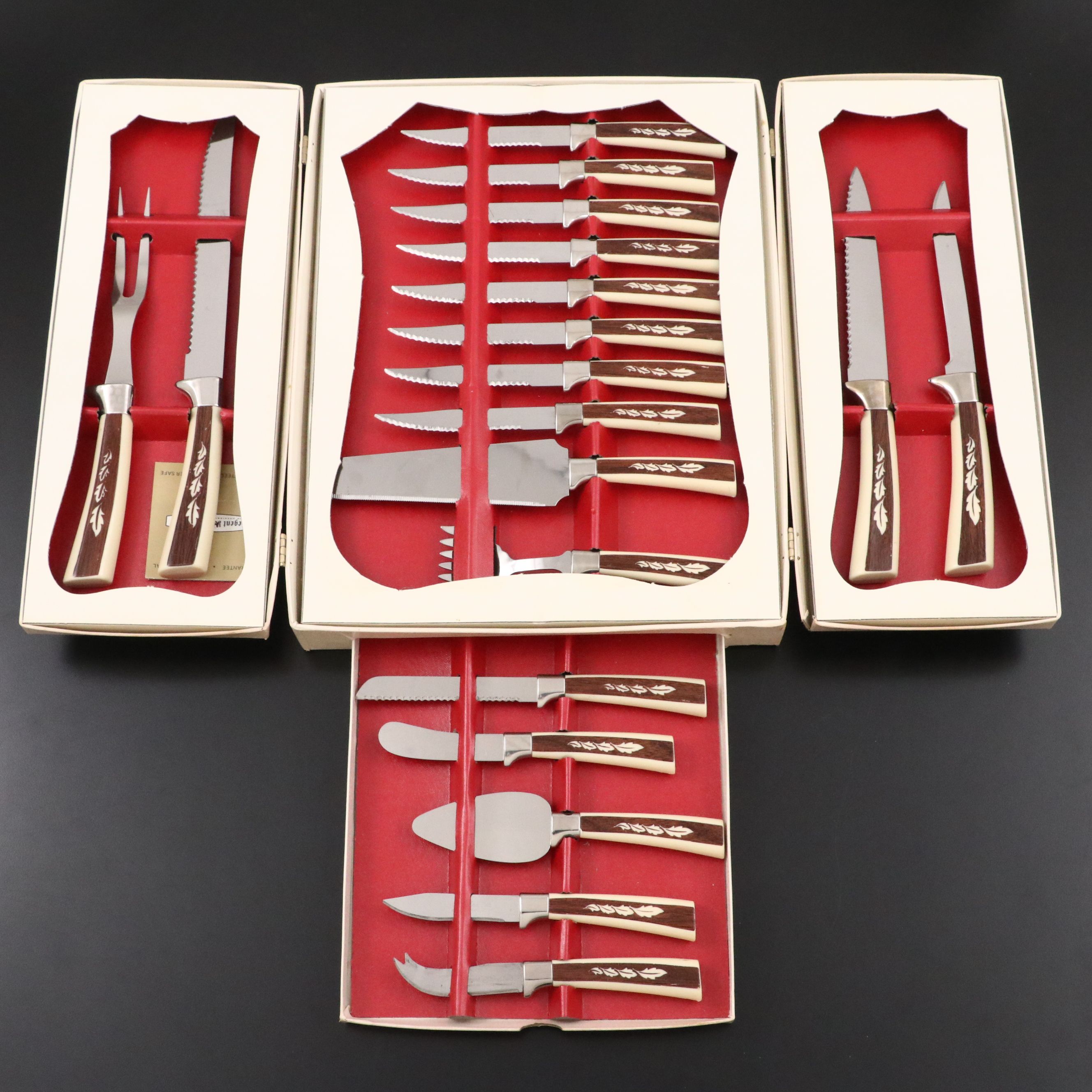 Sheffield 19 Piece Cutlery Set with Franciscan and Other Porcelain Tableware