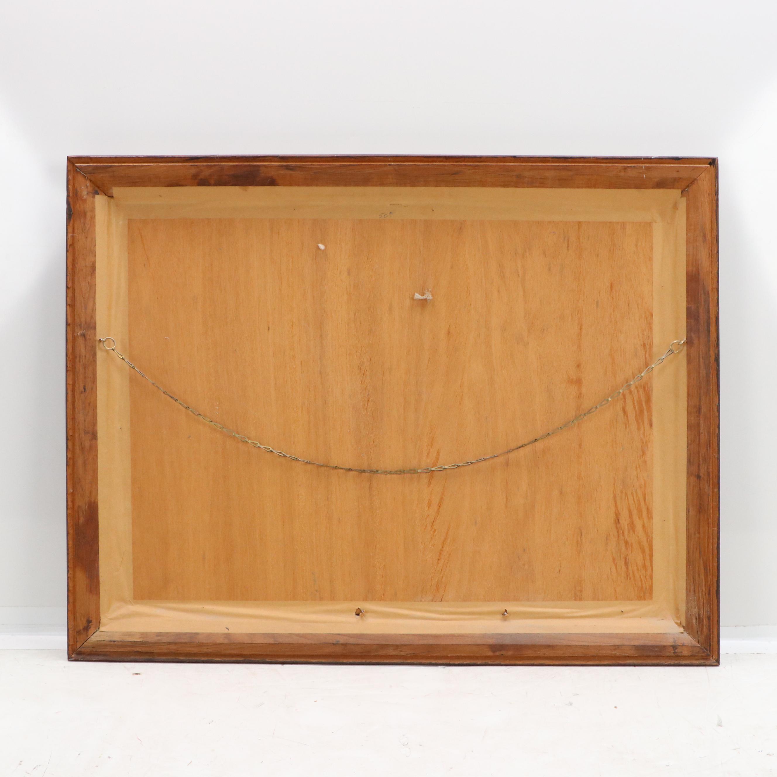 Impressionistic Style River Landscape Oil Painting, 21st Century