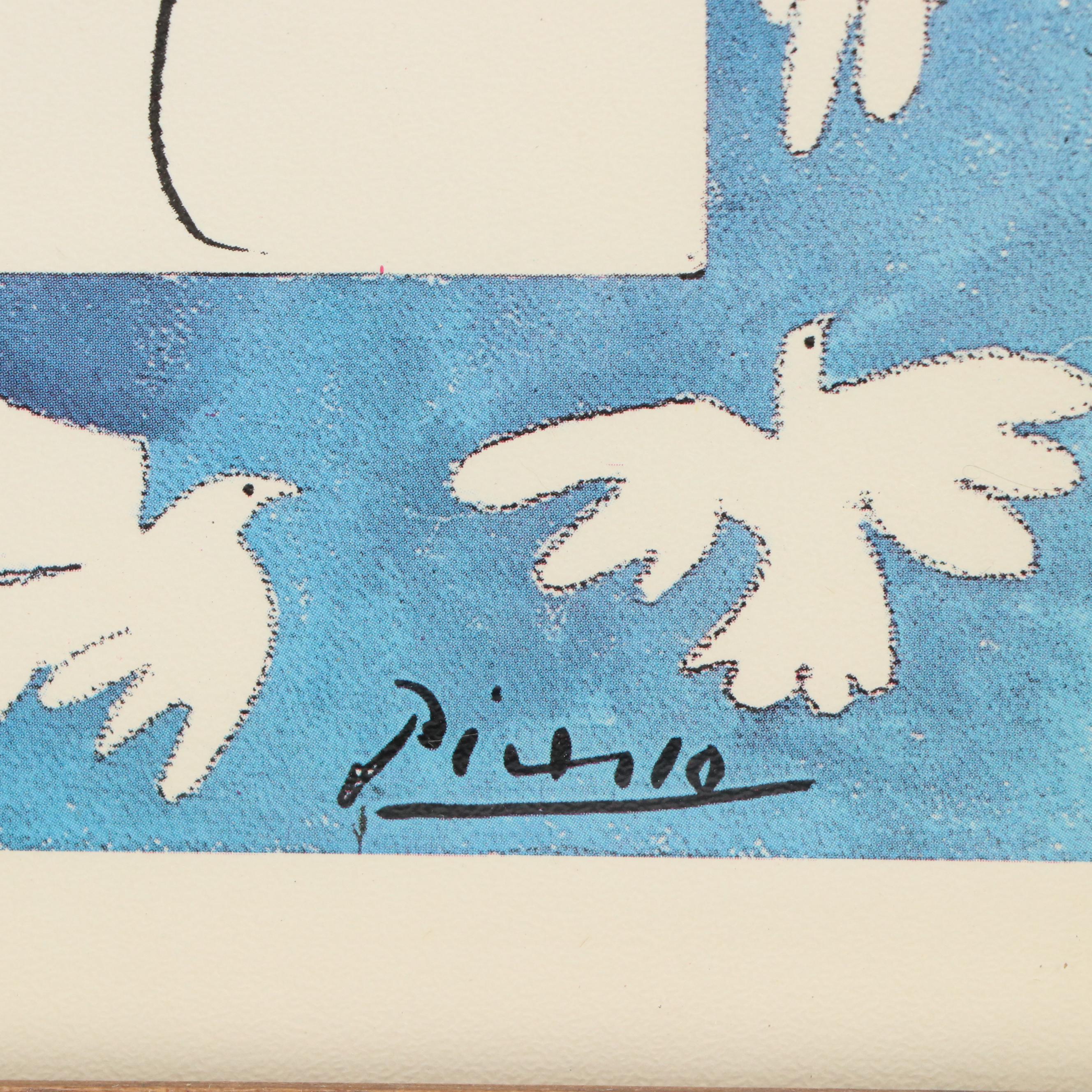 Pablo Picasso Serigraph of "The New Year (L'Annee Nouvelle)," Mid-20th Century