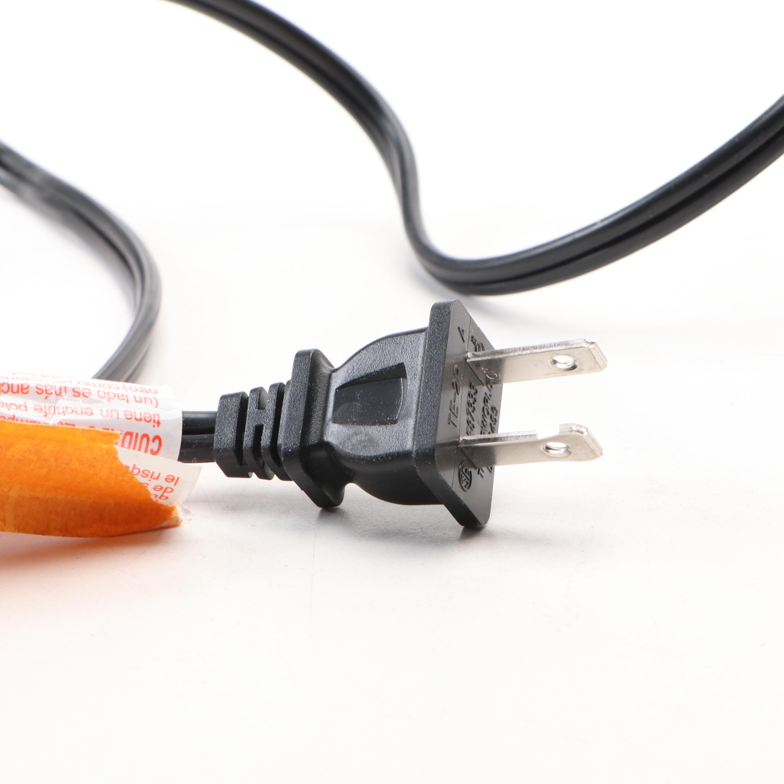 Contemporary Gray Chevron Table Lamp