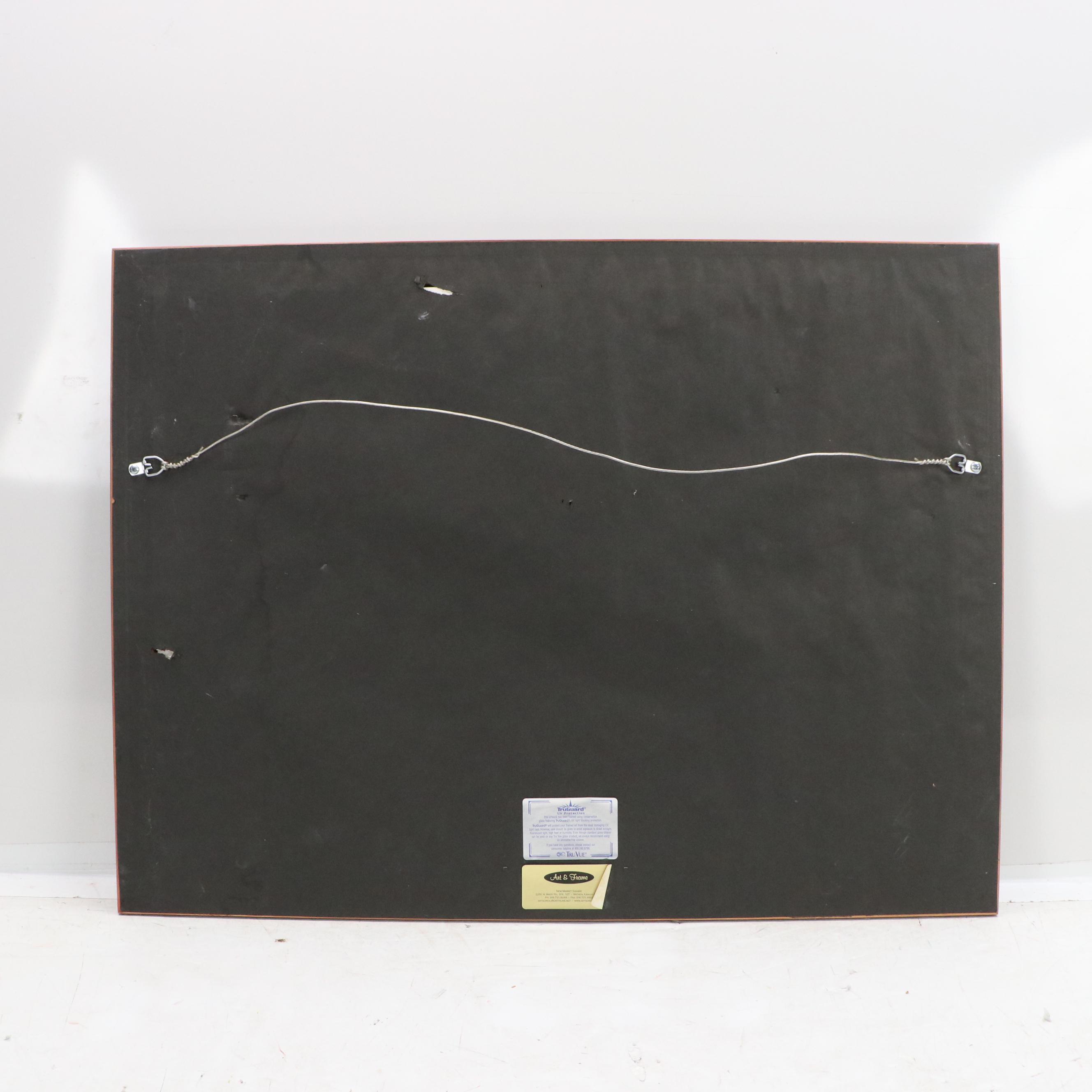 Michael McClure Offset Lithograph of Northern Pintail Duck, 1996