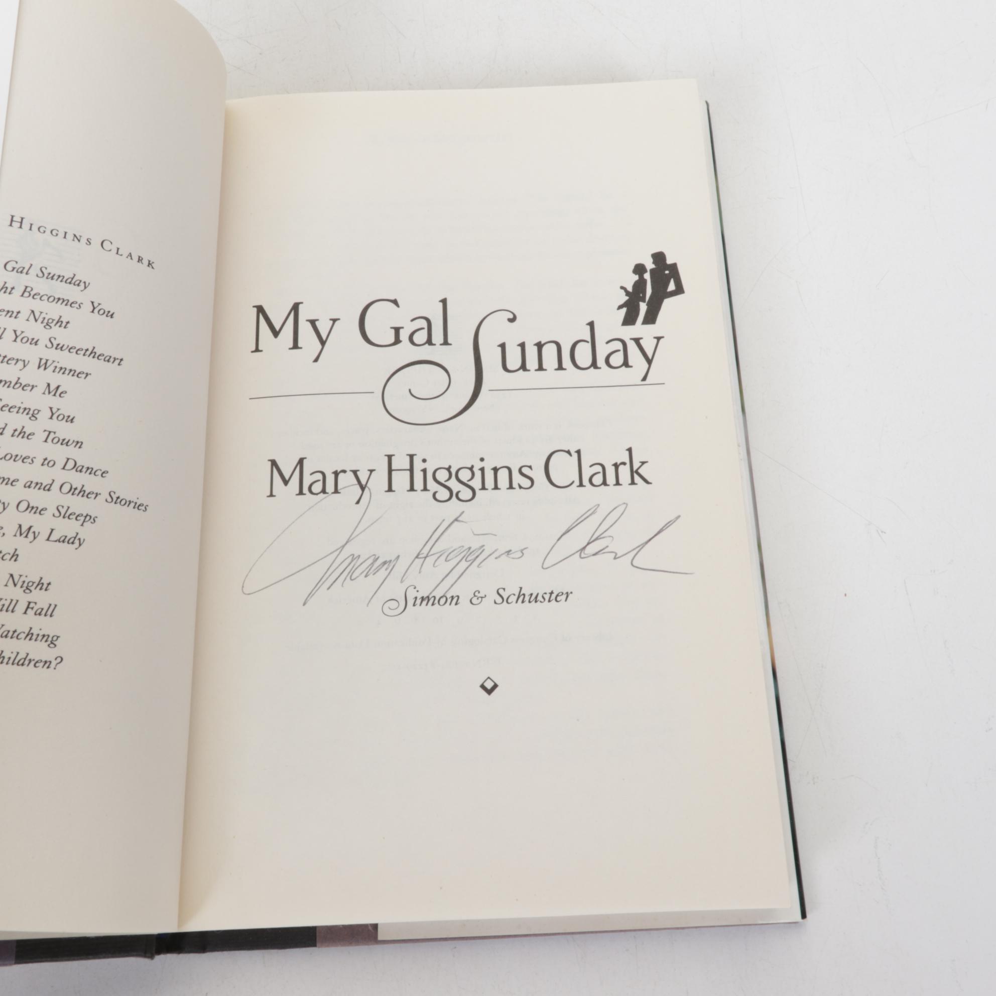 Signed First Edition "Remember Me" and More Books by Mary Higgins Clark