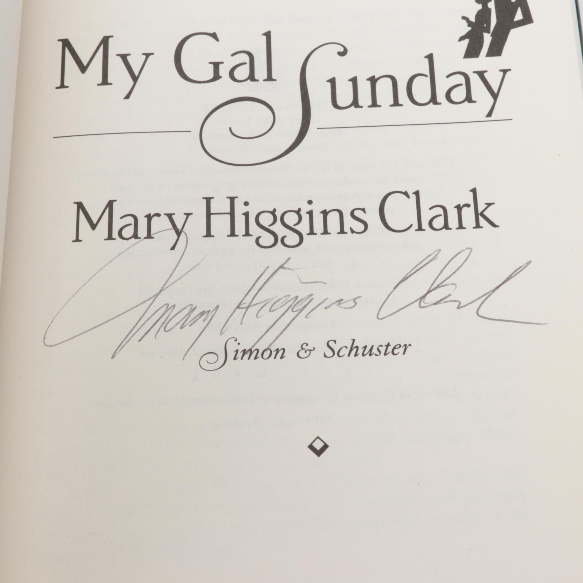 Signed First Edition "Remember Me" and More Books by Mary Higgins Clark