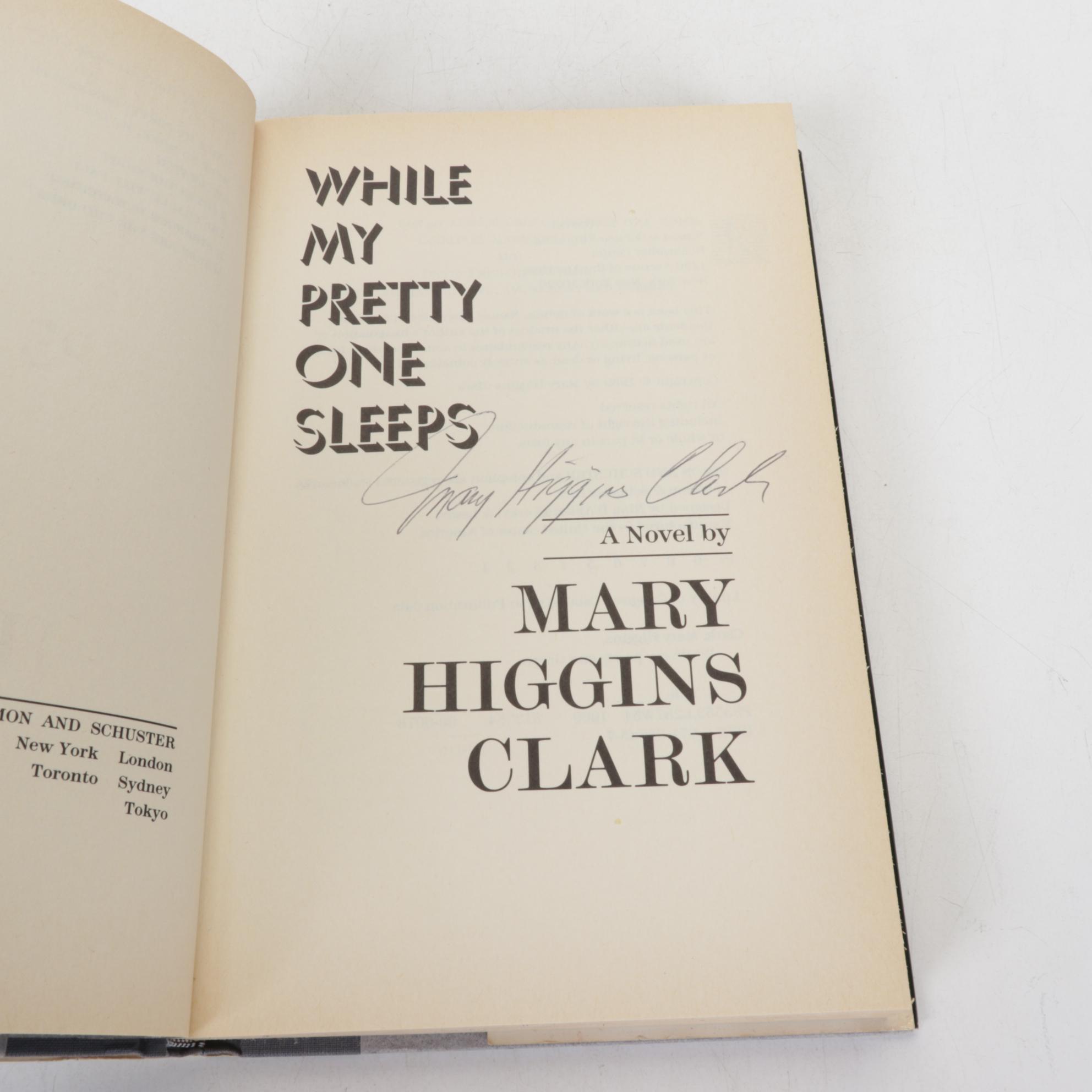 Signed First Edition "Remember Me" and More Books by Mary Higgins Clark