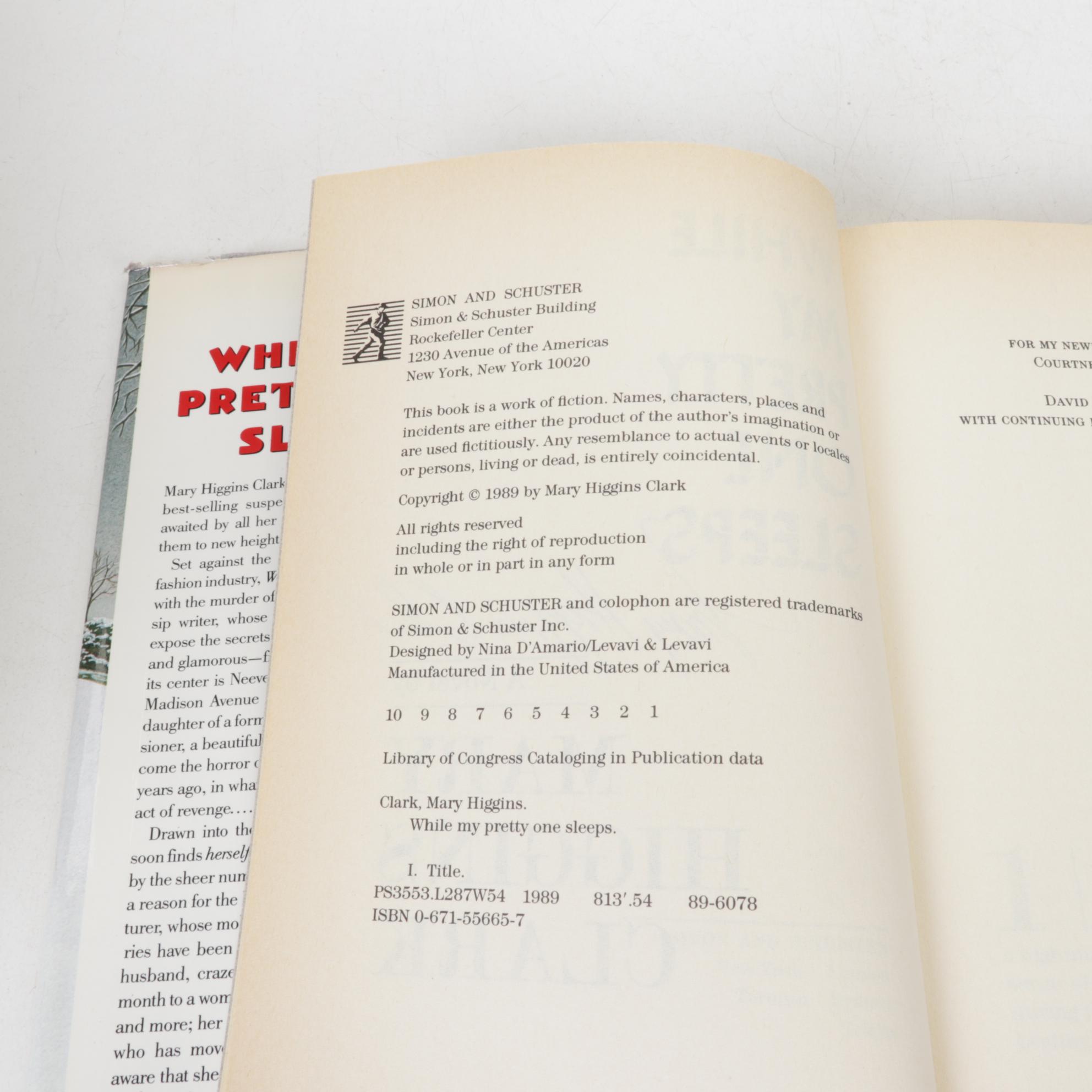 Signed First Edition "Remember Me" and More Books by Mary Higgins Clark