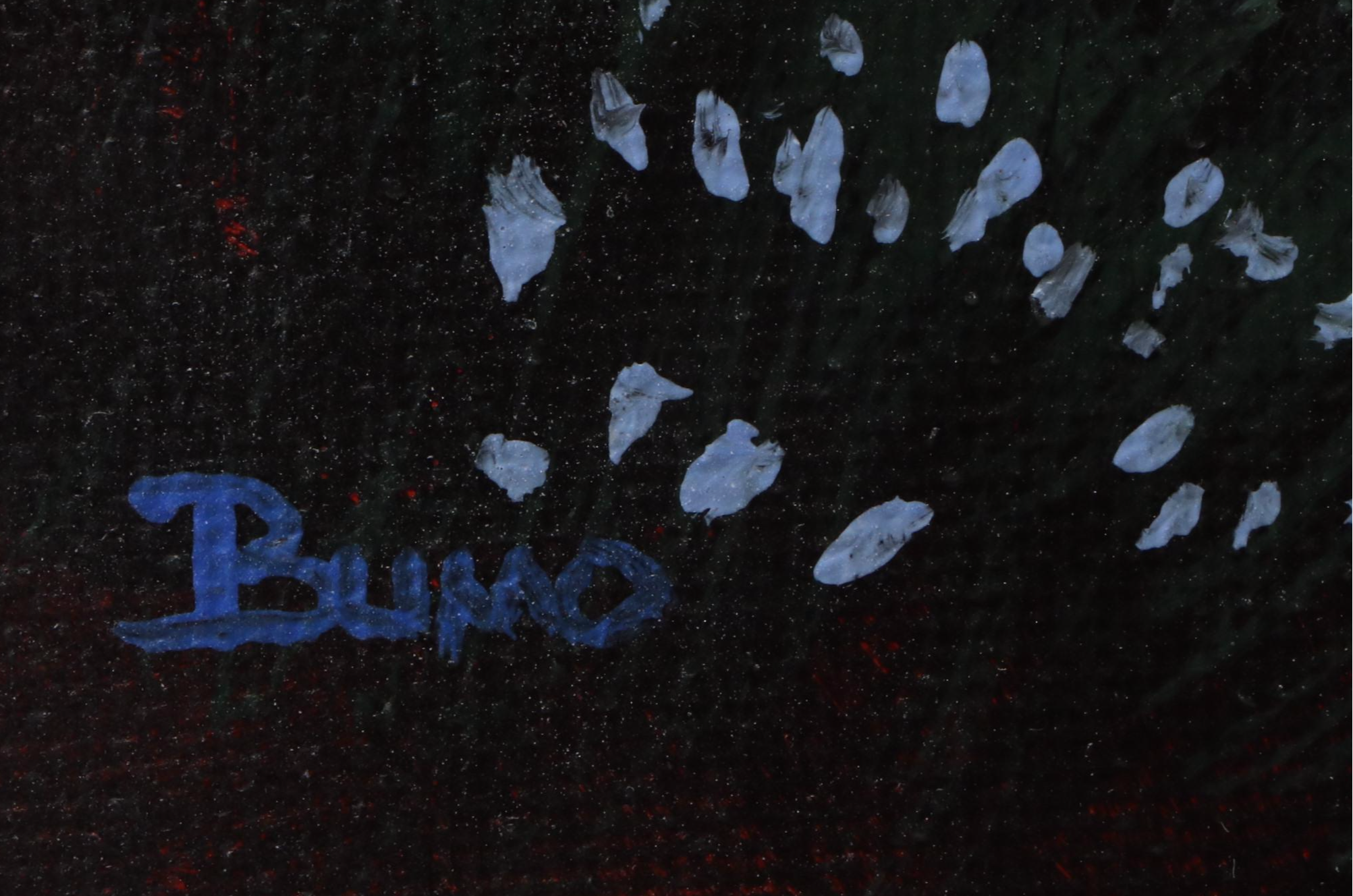 Doug "Bumo" Johnpeer Nocturne Landscape Oil Painting, 2025