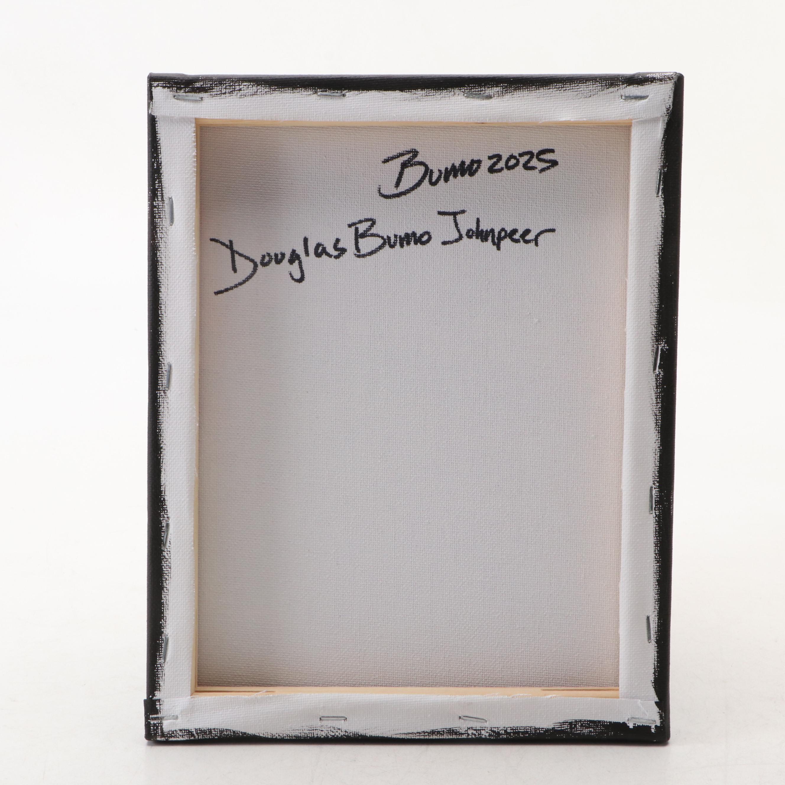 Doug "Bumo" Johnpeer Nocturne Landscape Oil Painting, 2025