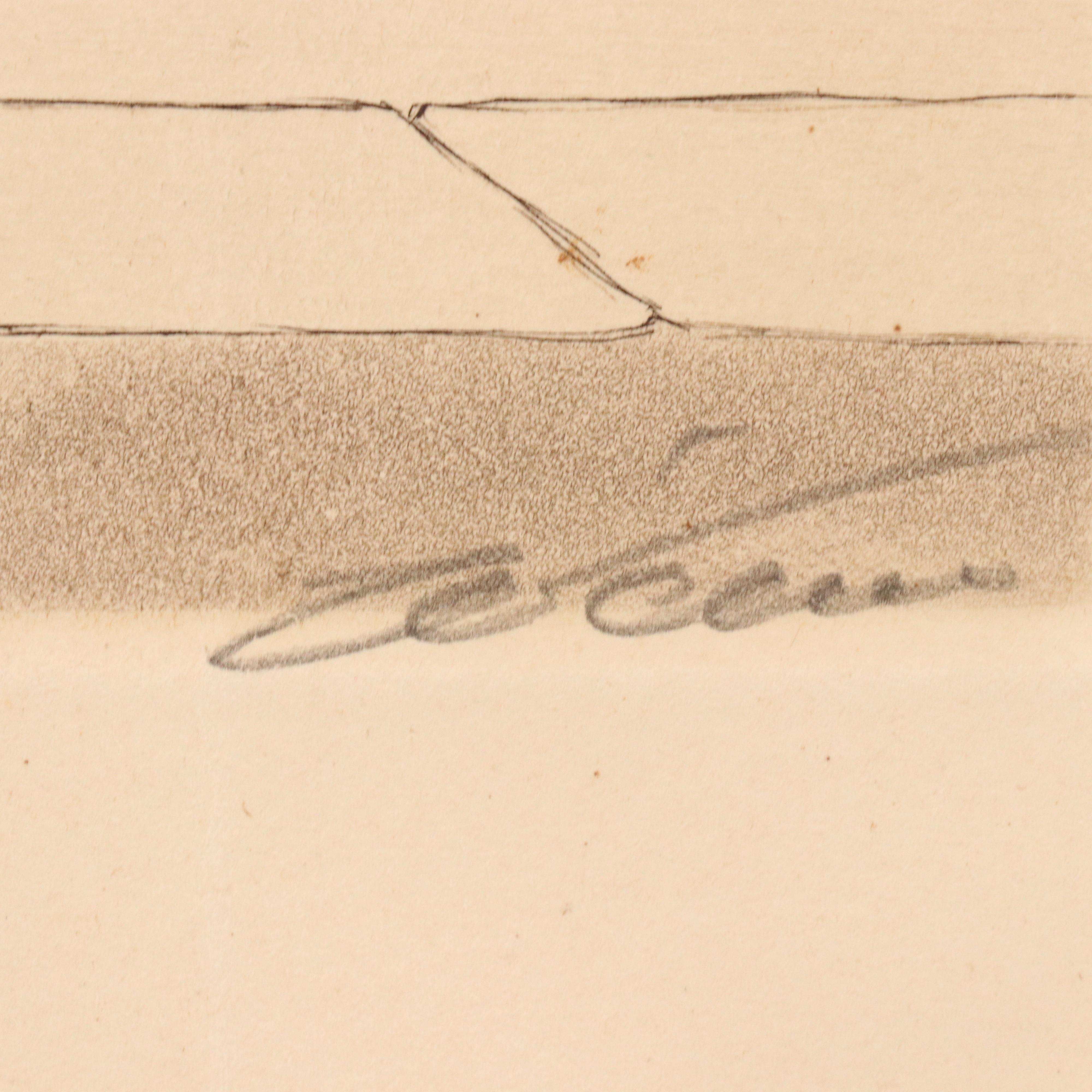 Boris O'Klein "L'Inauguration" Etching from "Dirty Dogs of Paris" Suite