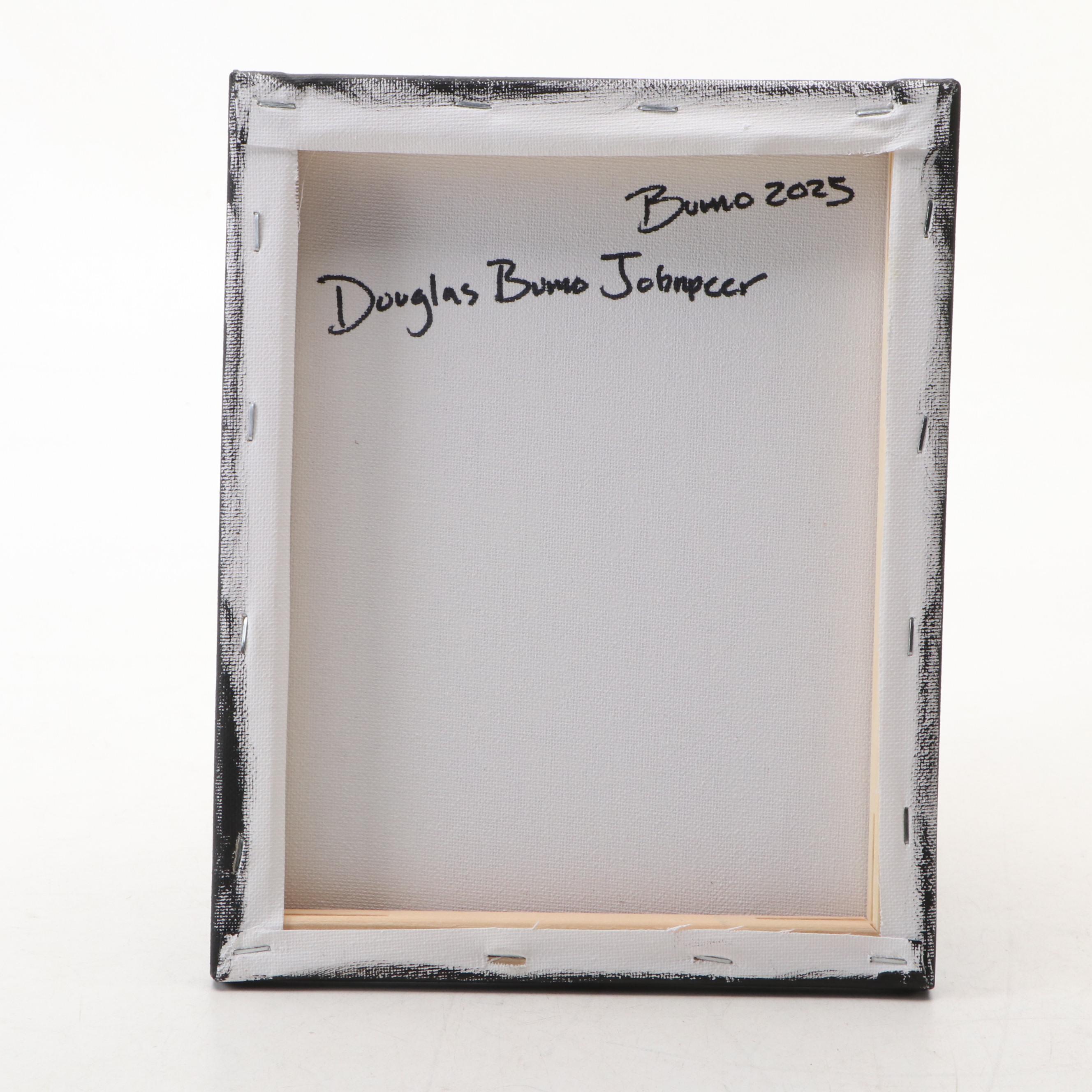 Doug "Bumo" Johnpeer Sunset Landscape Oil Painting, 2025