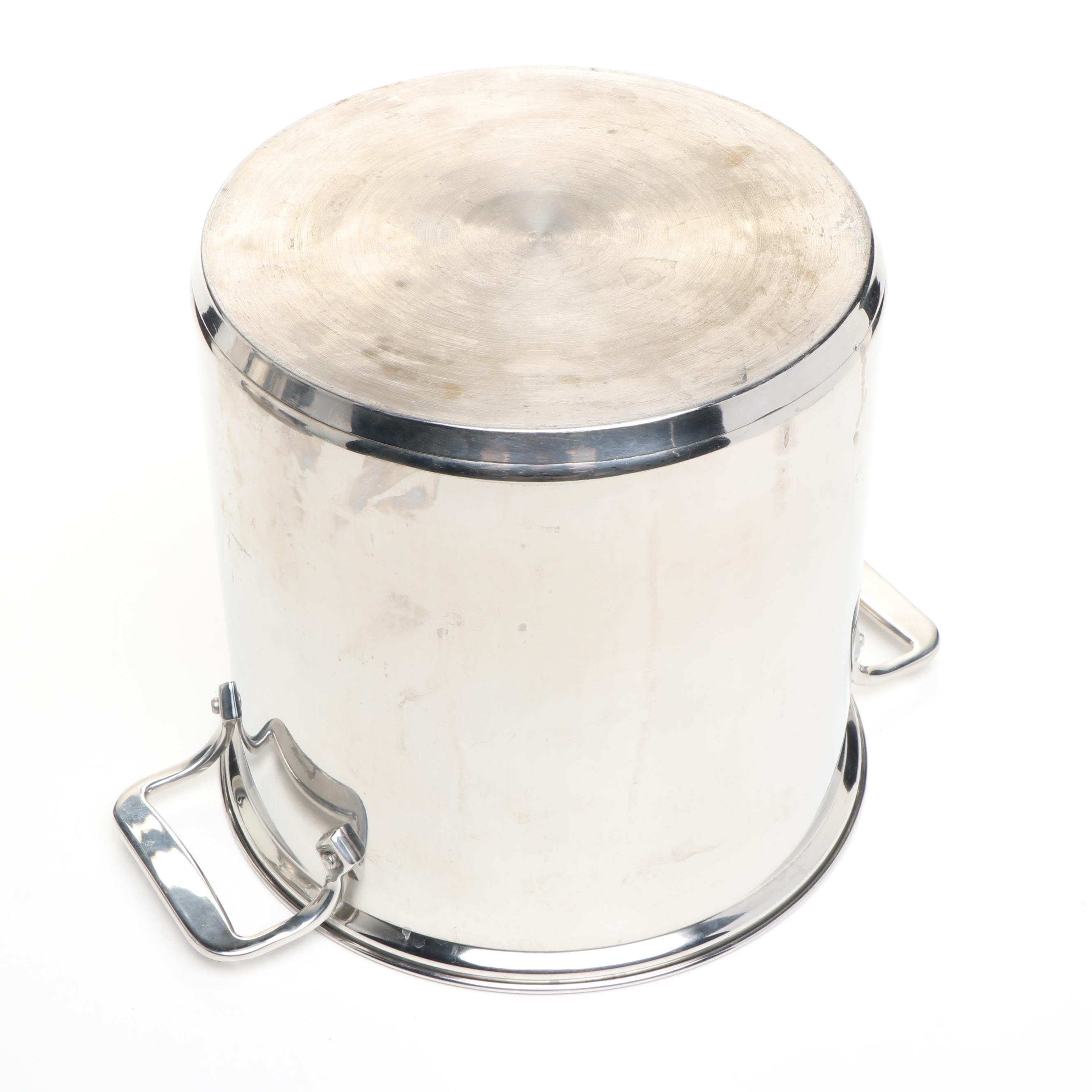 All-Clad Four Piece Stainless Steel Steamer / Stock Pot