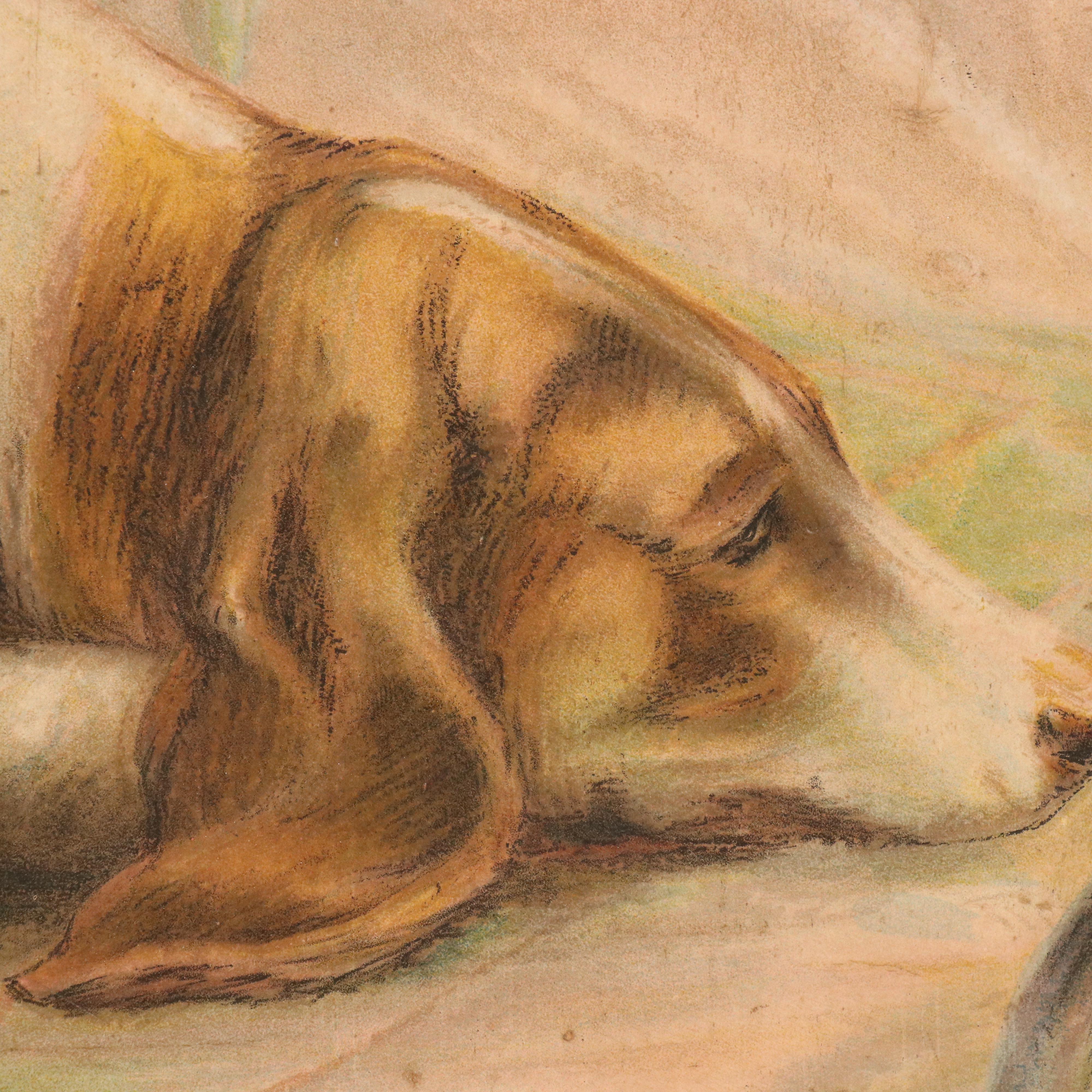 Post Toasties Cereal Lithograph "Sweet Memories," 1909