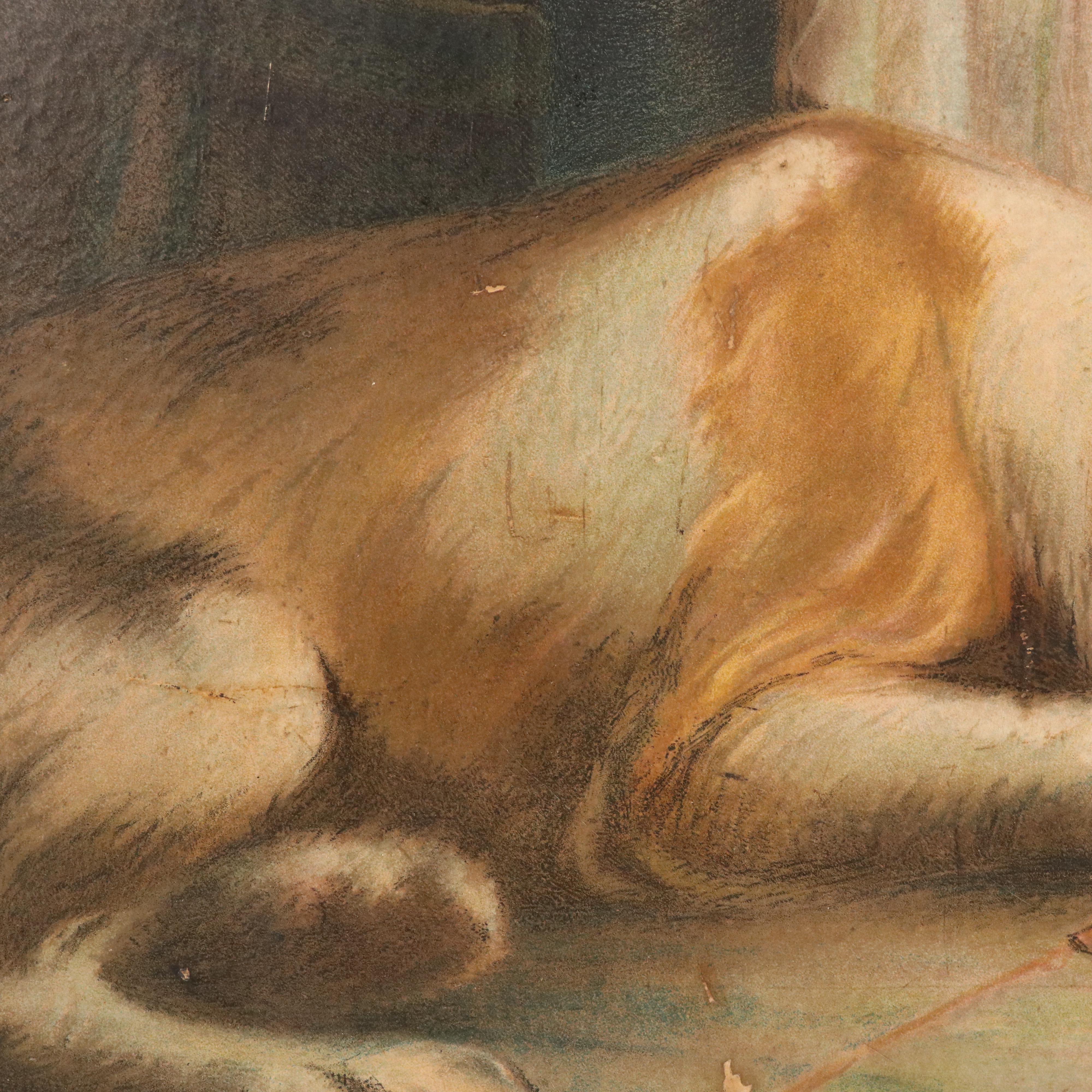 Post Toasties Cereal Lithograph "Sweet Memories," 1909