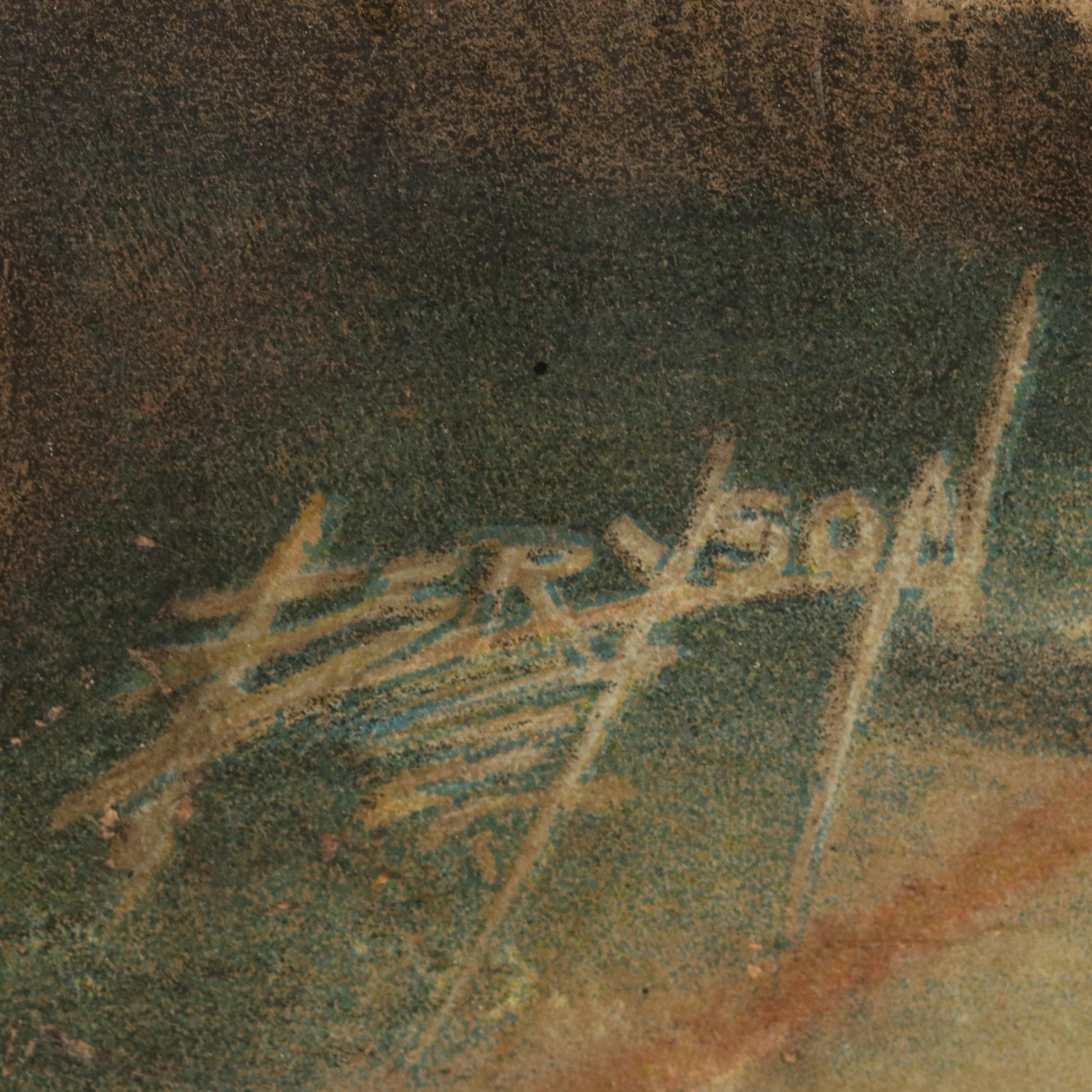 Post Toasties Cereal Lithograph "Sweet Memories," 1909