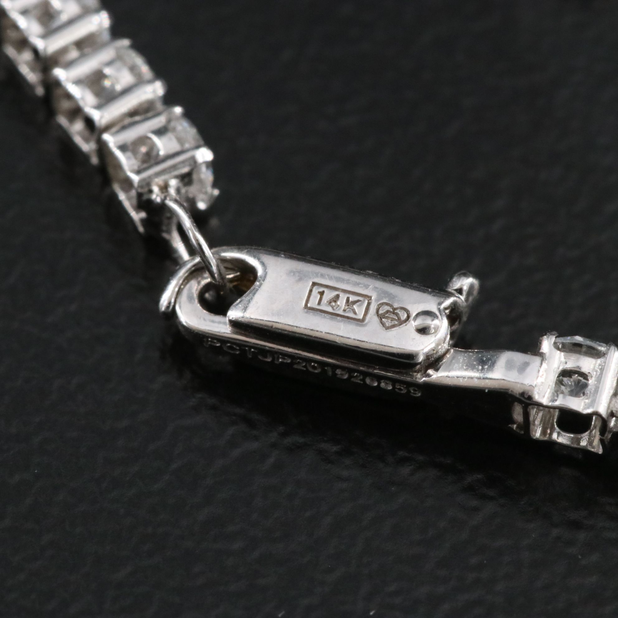 14K 3.00 CTW Lab Grown Diamond Line Bracelet