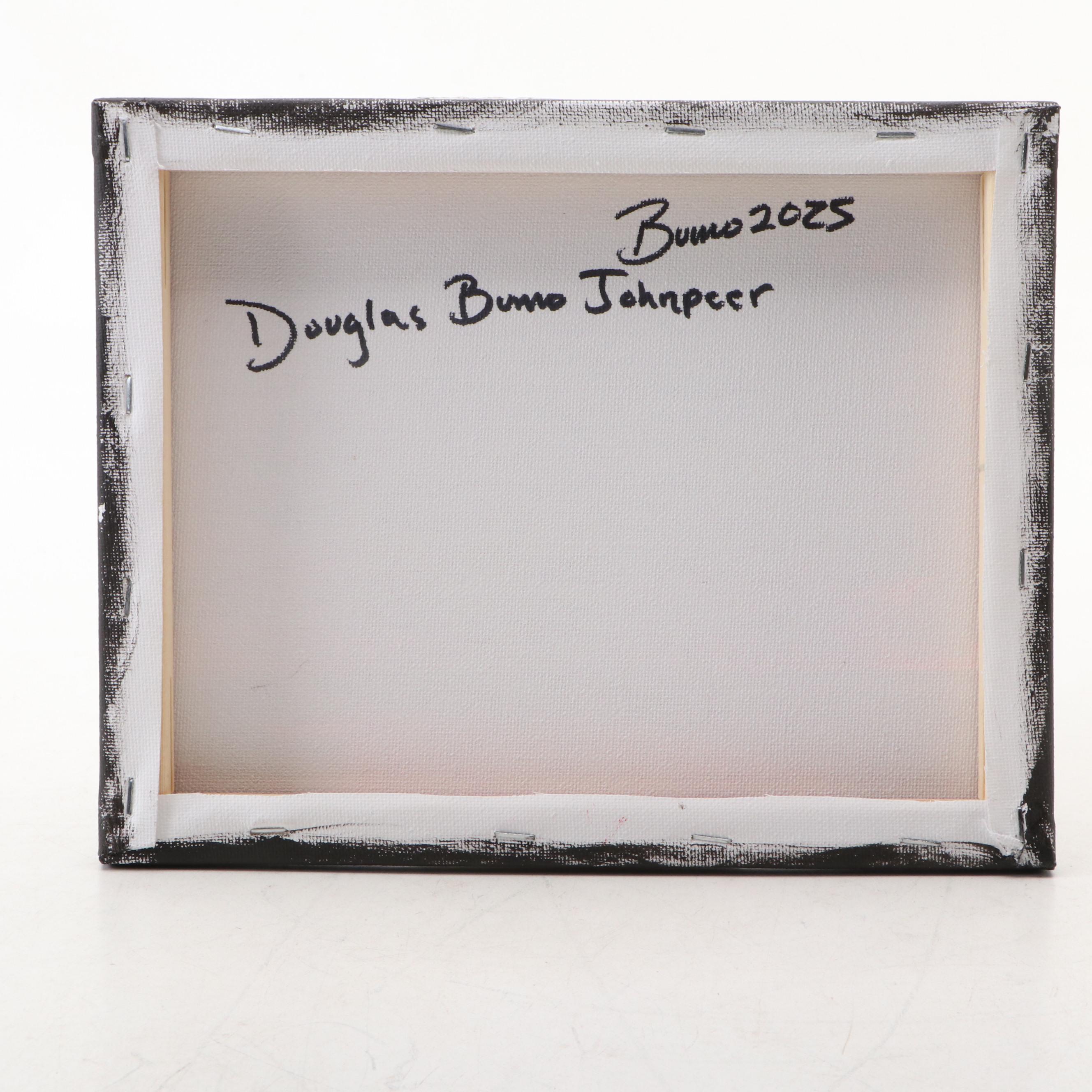 Doug "Bumo" Johnpeer Sunset Landscape Oil Painting, 2025