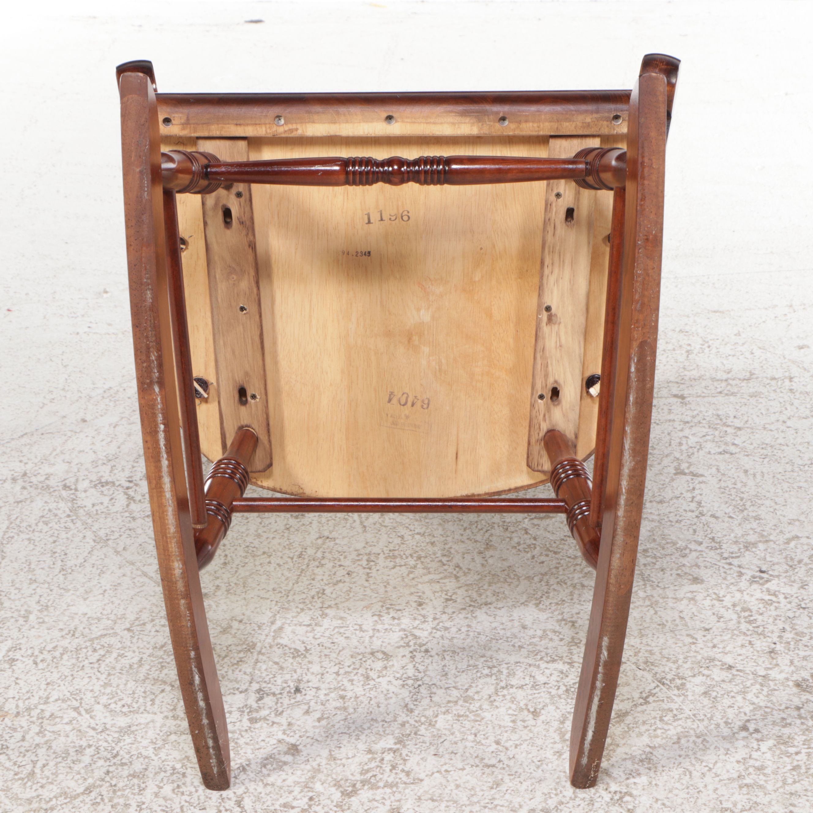 Windsor Walnut Rocking Chair