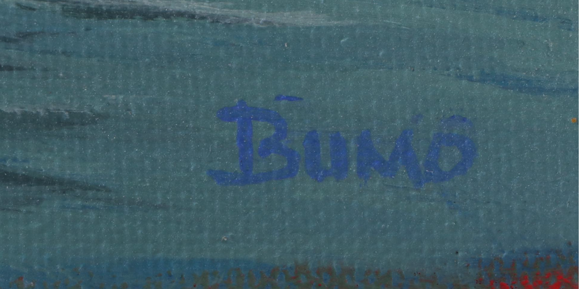 Doug "Bumo" Johnpeer Coastal Landscape Oil Painting, 2025