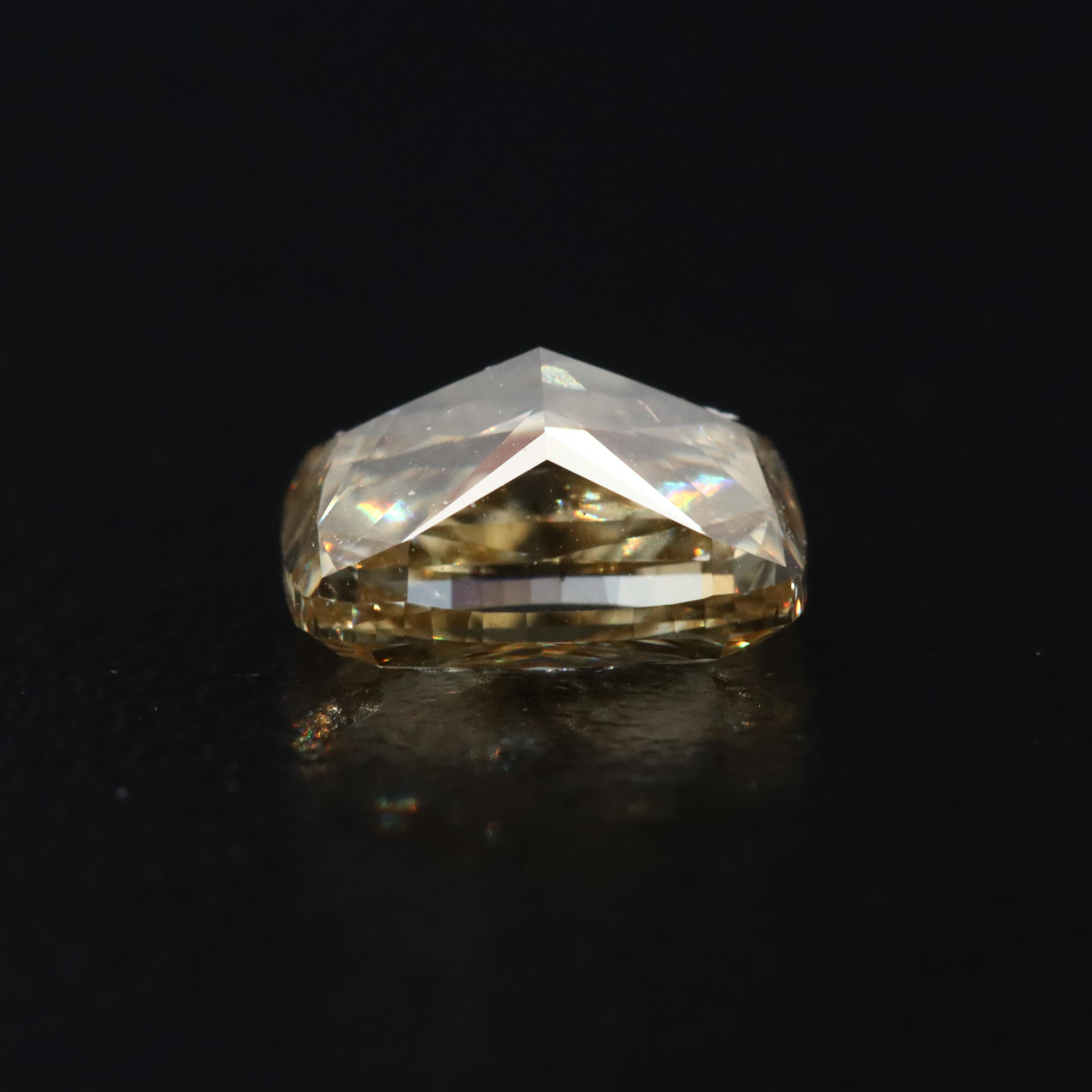 Loose 1.56 CT Lab Grown Fancy Diamond with IGI Report