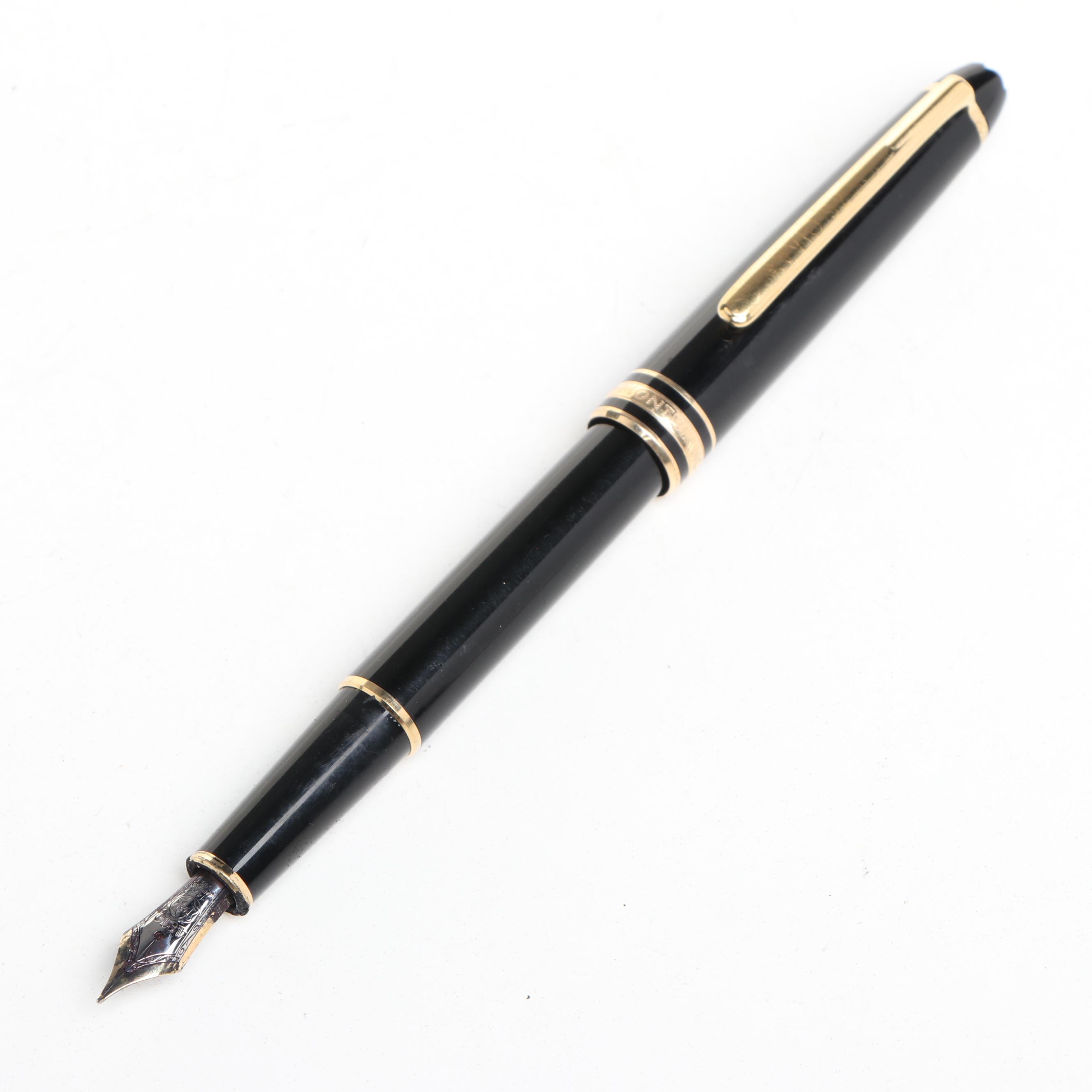 Montblanc Meisterstück Fountain Pen with 14K Nib