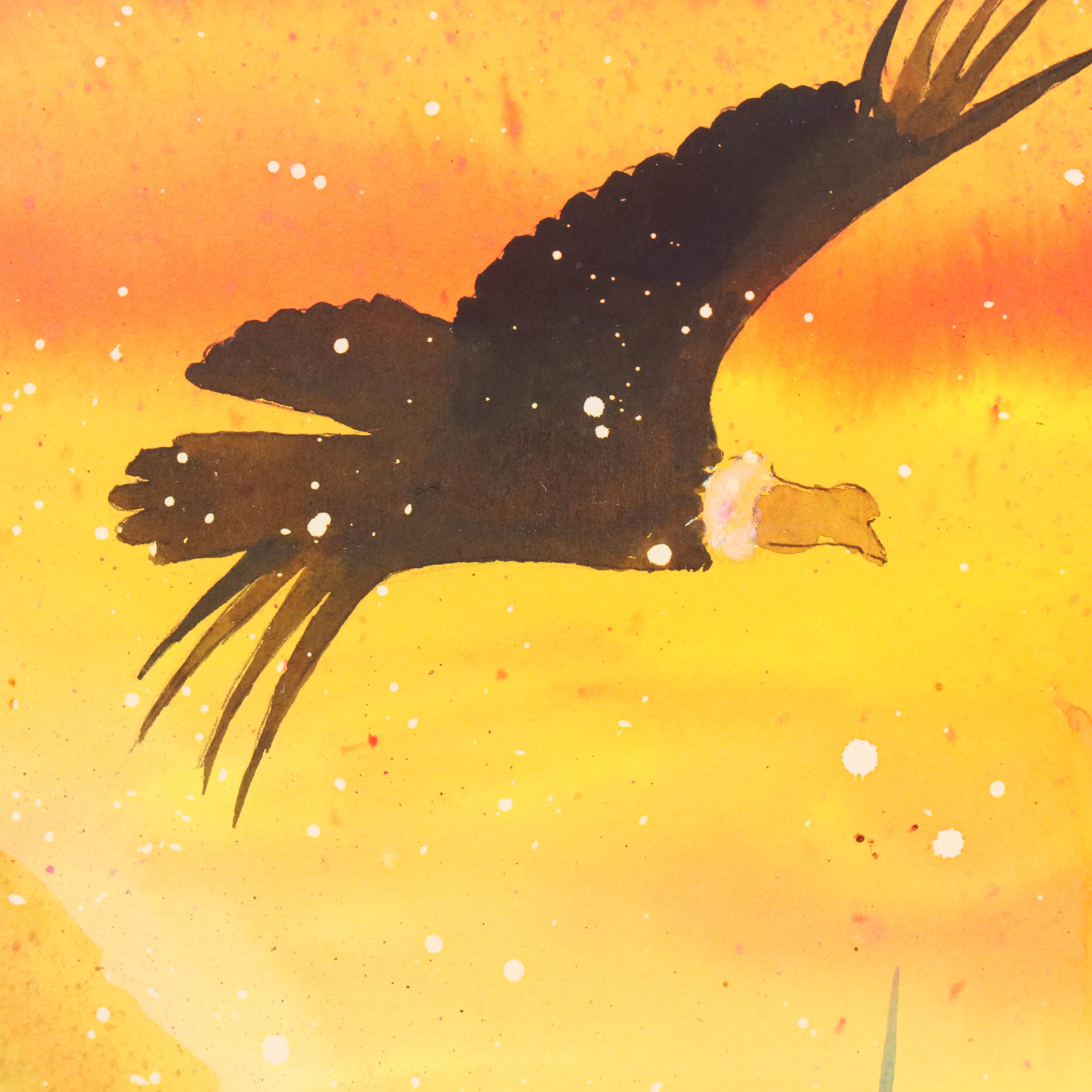 Porro Peruvian Fantasy Mixed Media Composition