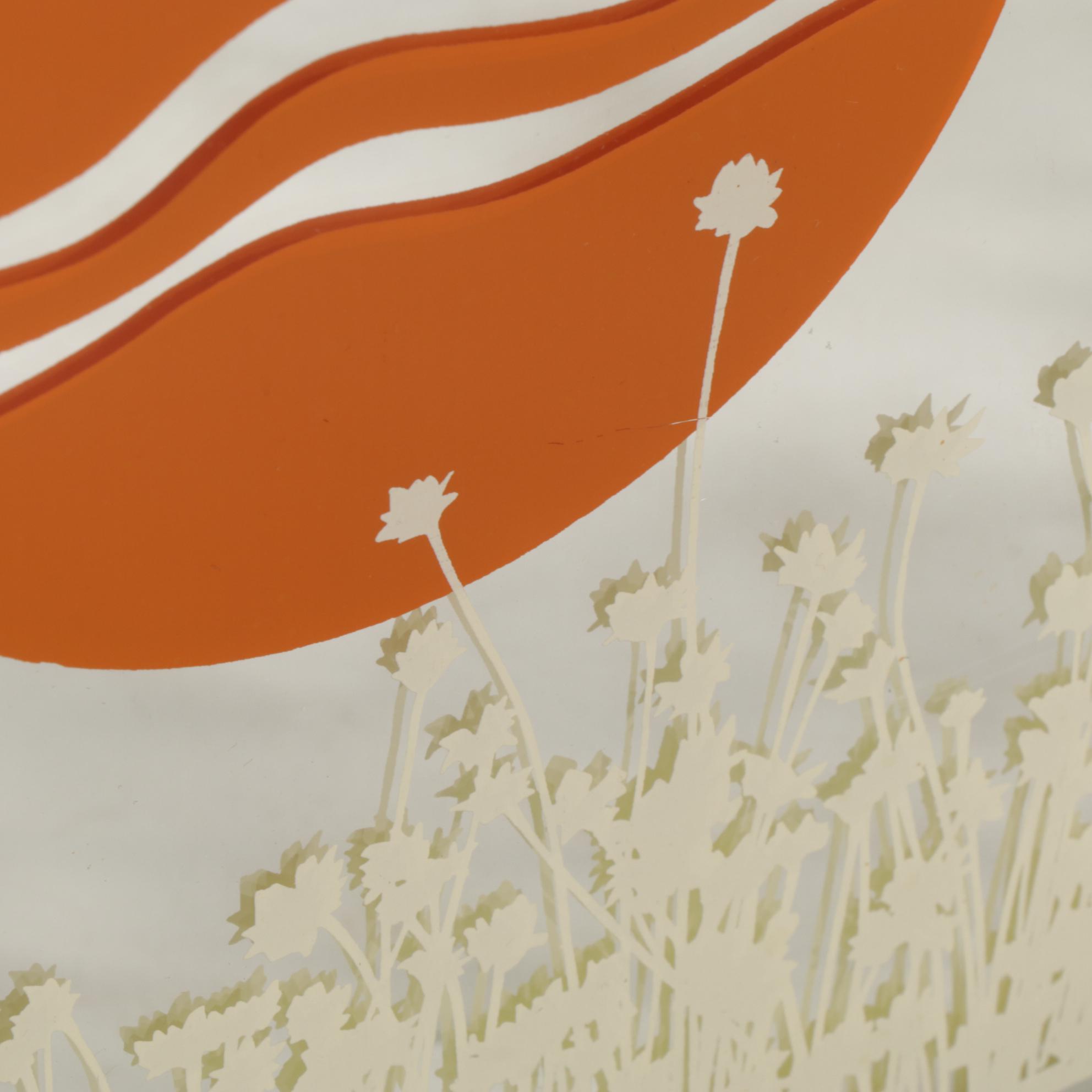 Four Jim Rosloff for Academy Arts Mid Century Modern Hanging Mirror Decorations