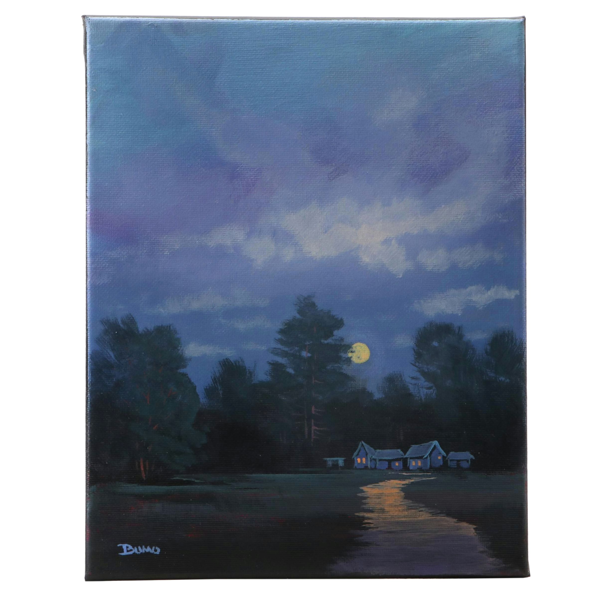 Doug "Bumo" Johnpeer Residential Landscape Oil Painting, 2025