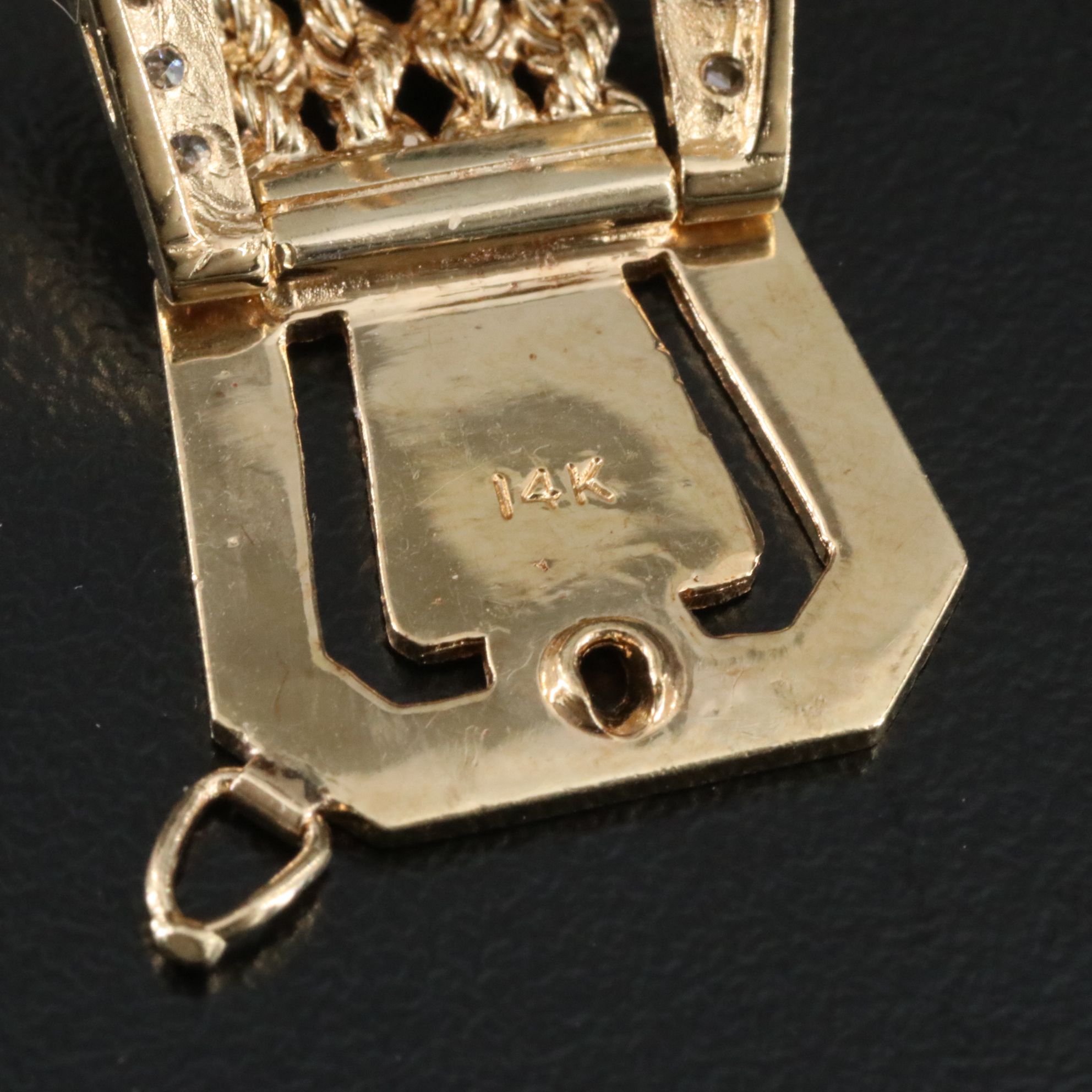 14K 0.52 CTW Diamond Buckle Bracelet