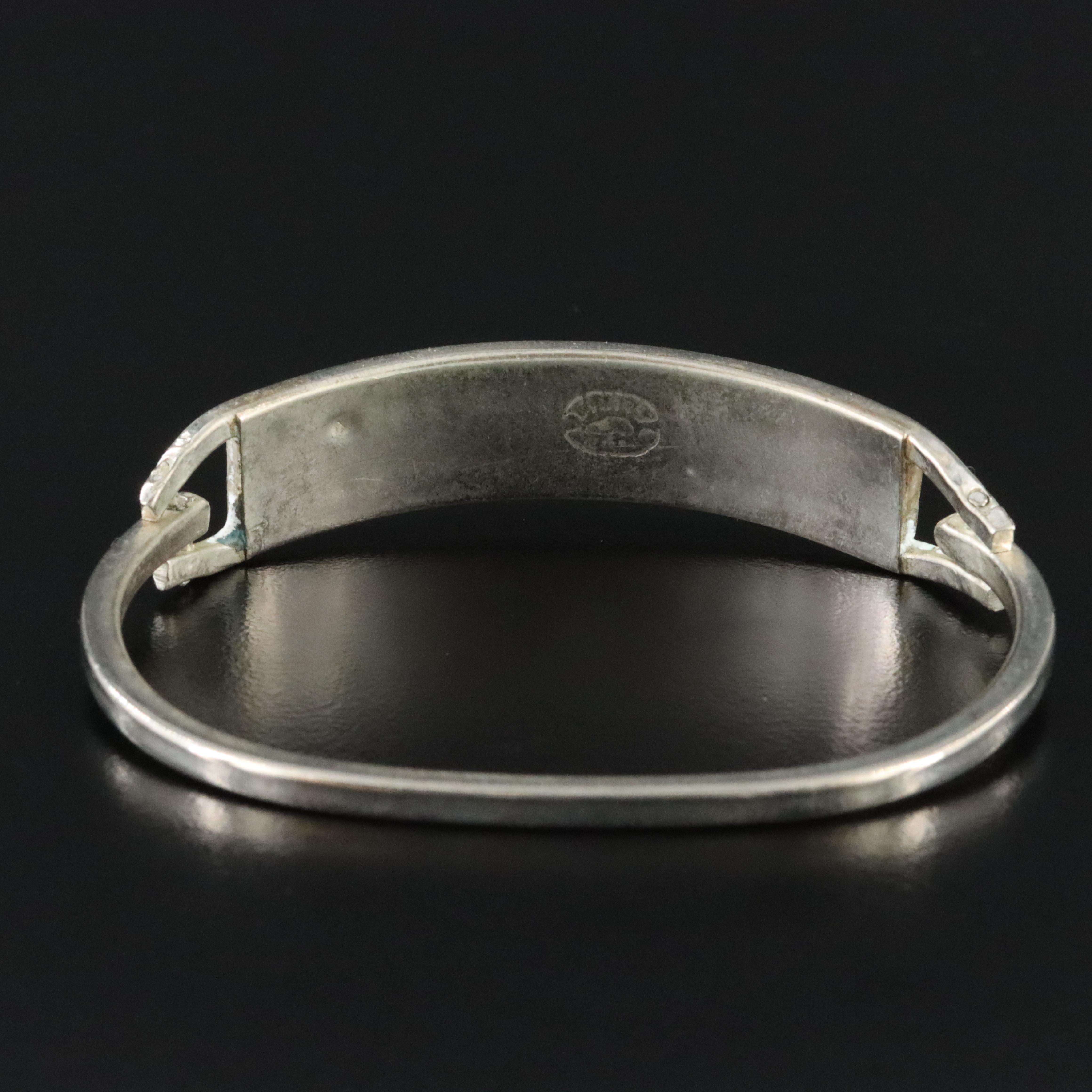 Chip Stone Inlay Bangle