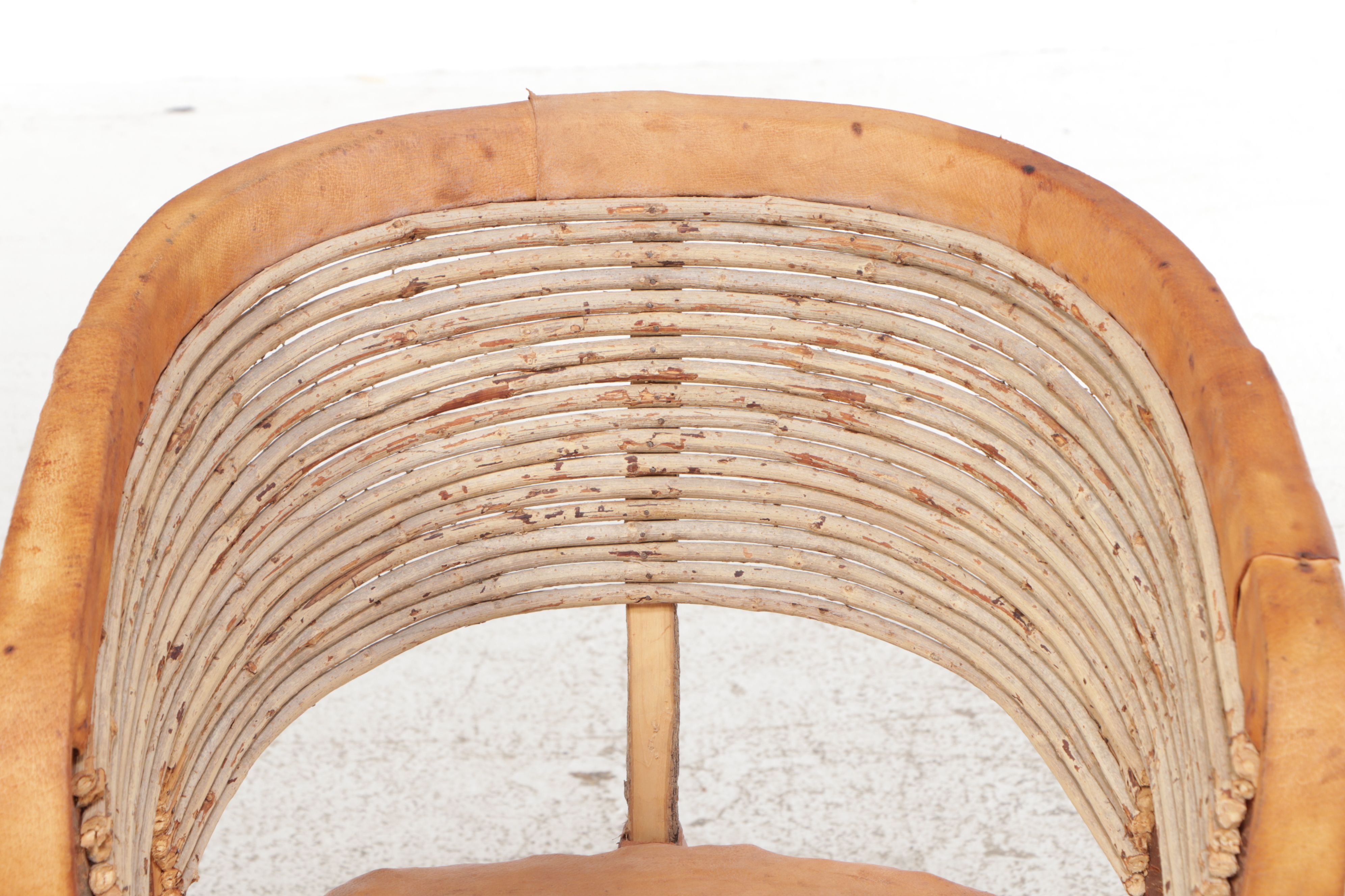 Mexican Cedar and Leather Equipale Chair