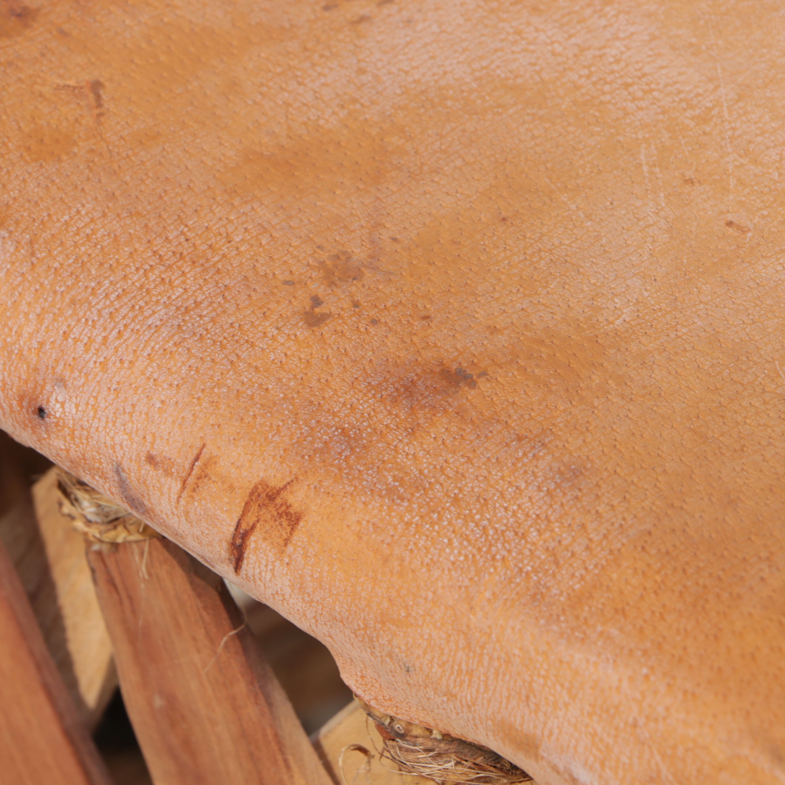 Mexican Cedar and Leather Equipale Chair