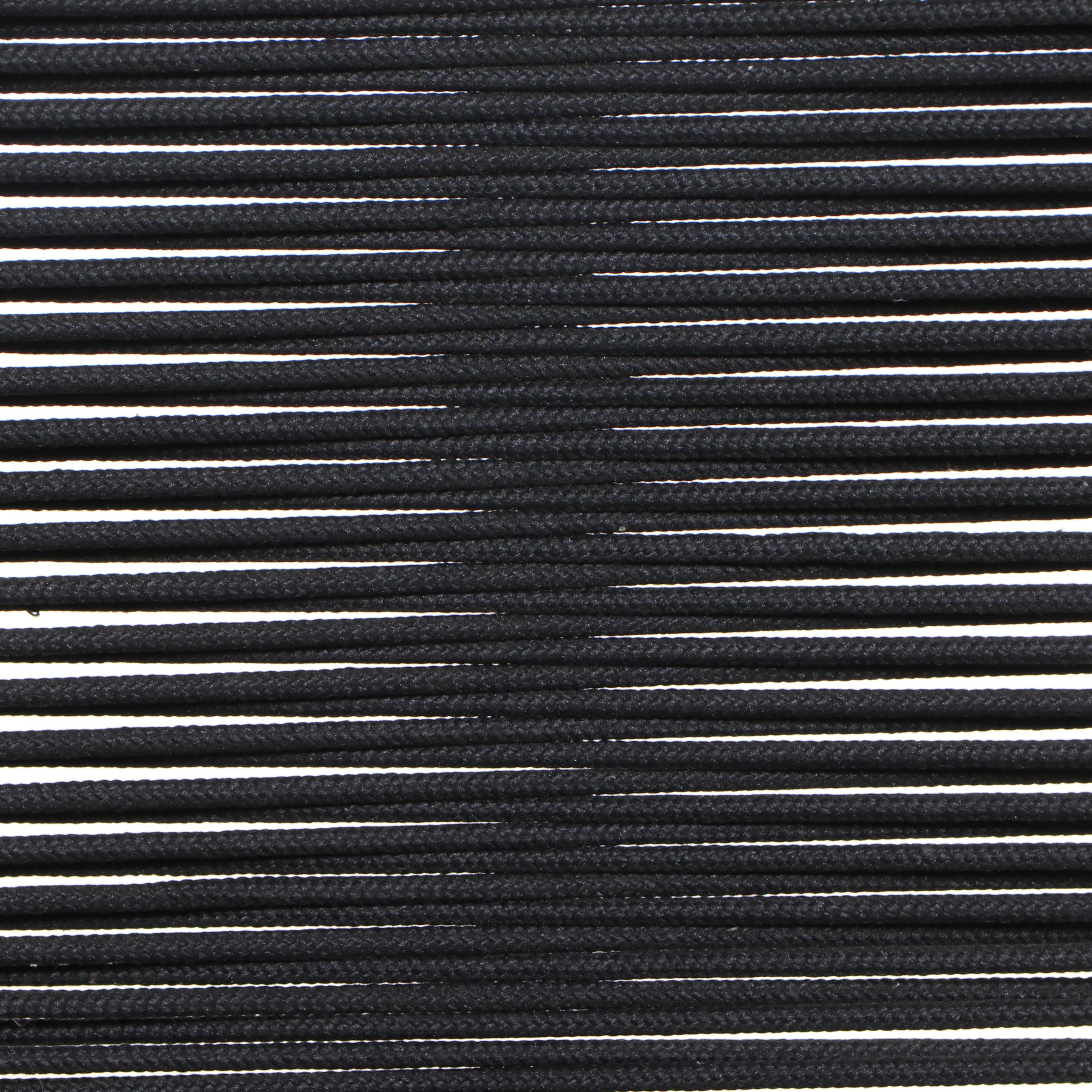 Black Corded Patio Armchair