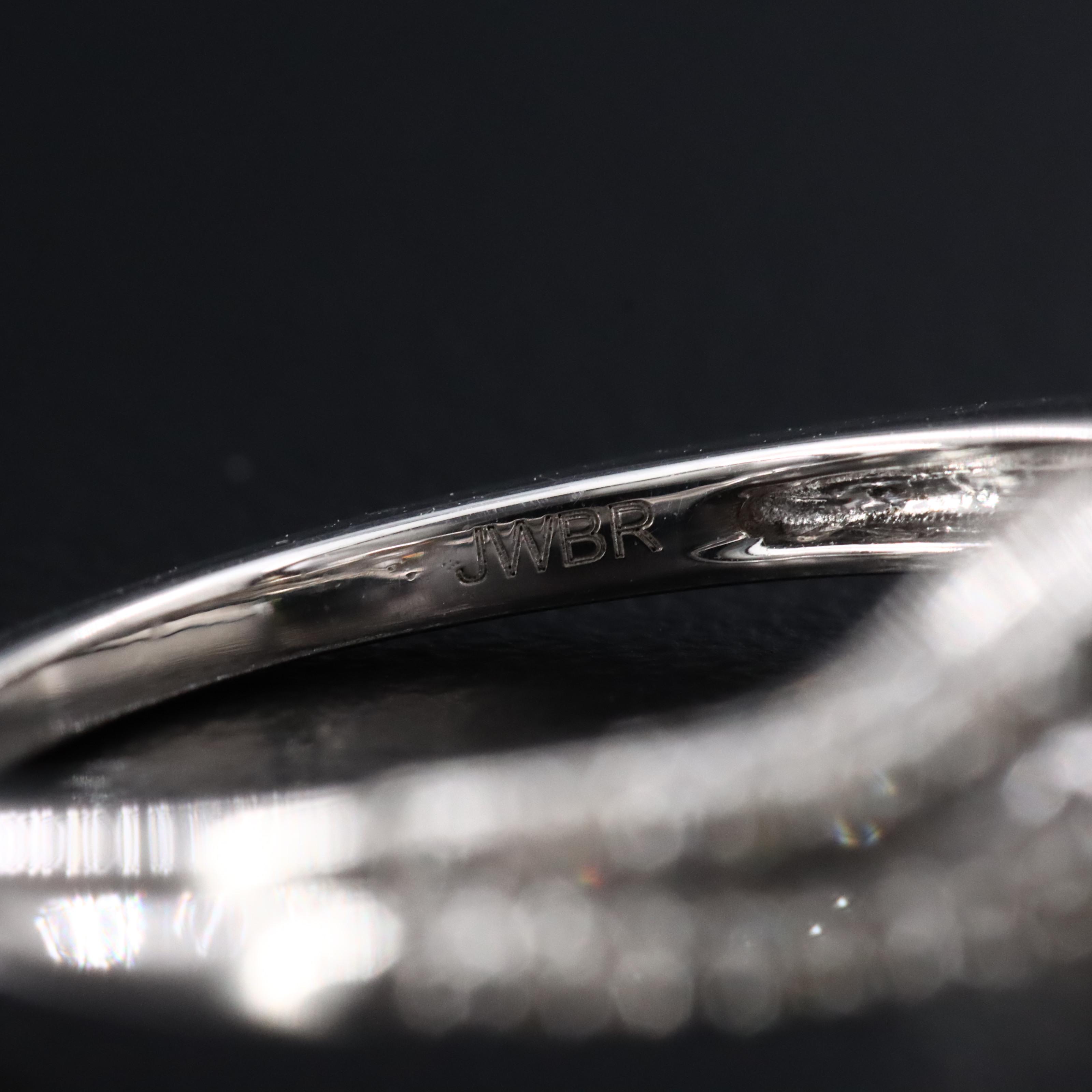 Sterling Diamond Ring