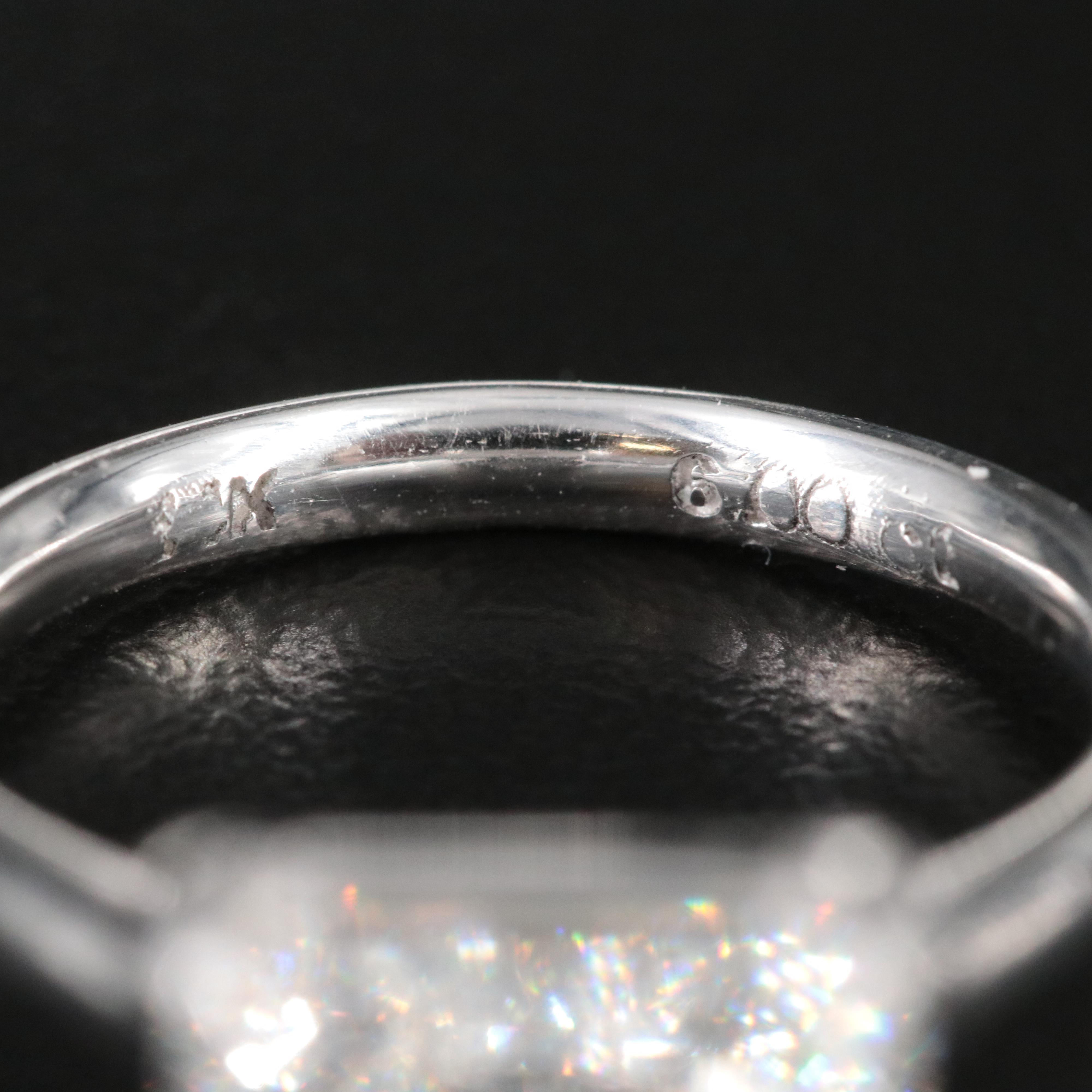 18K 6.00 CT Lab Grown Diamond Solitaire Ring with IGI Report