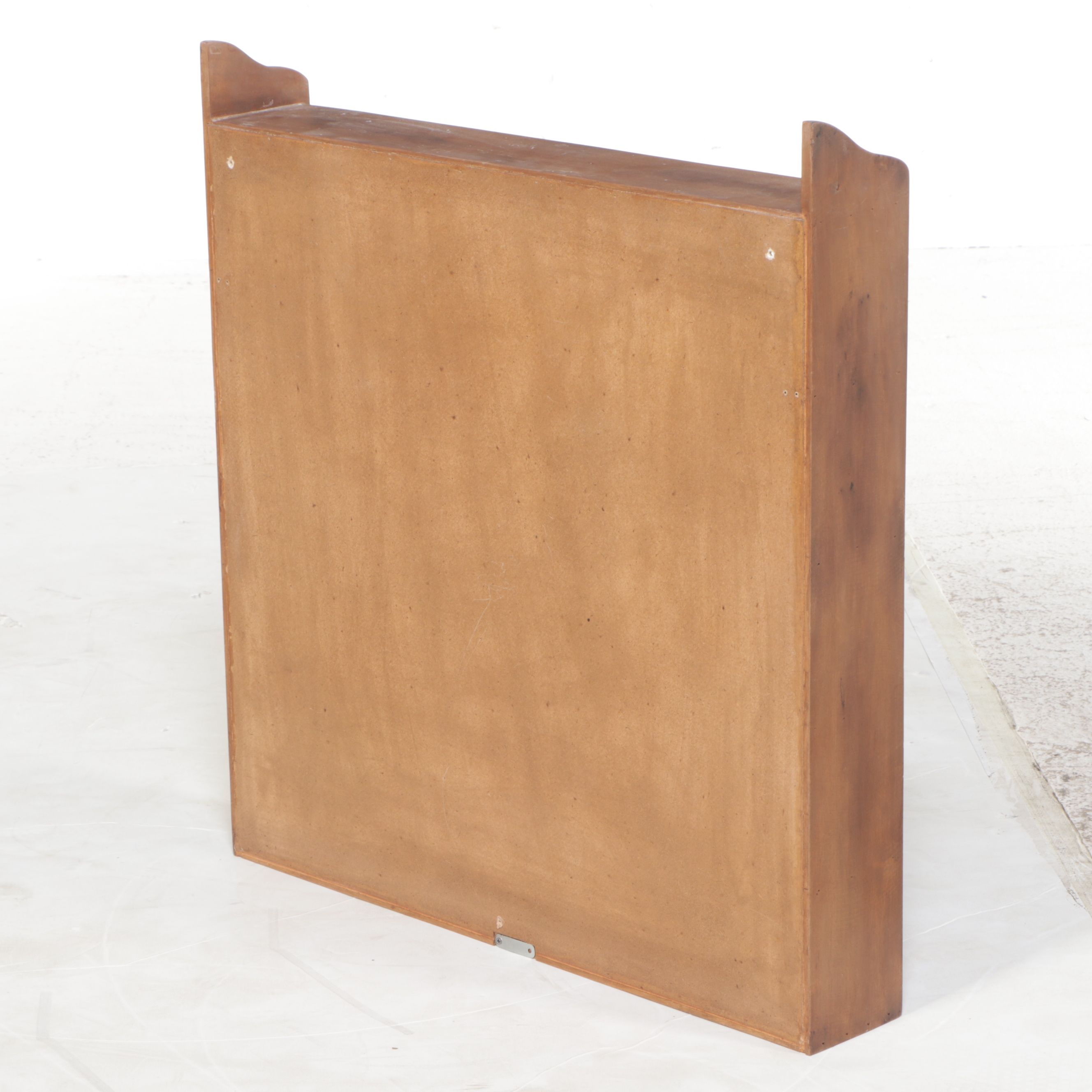 Wooden Numbered Cubby Display Shelf