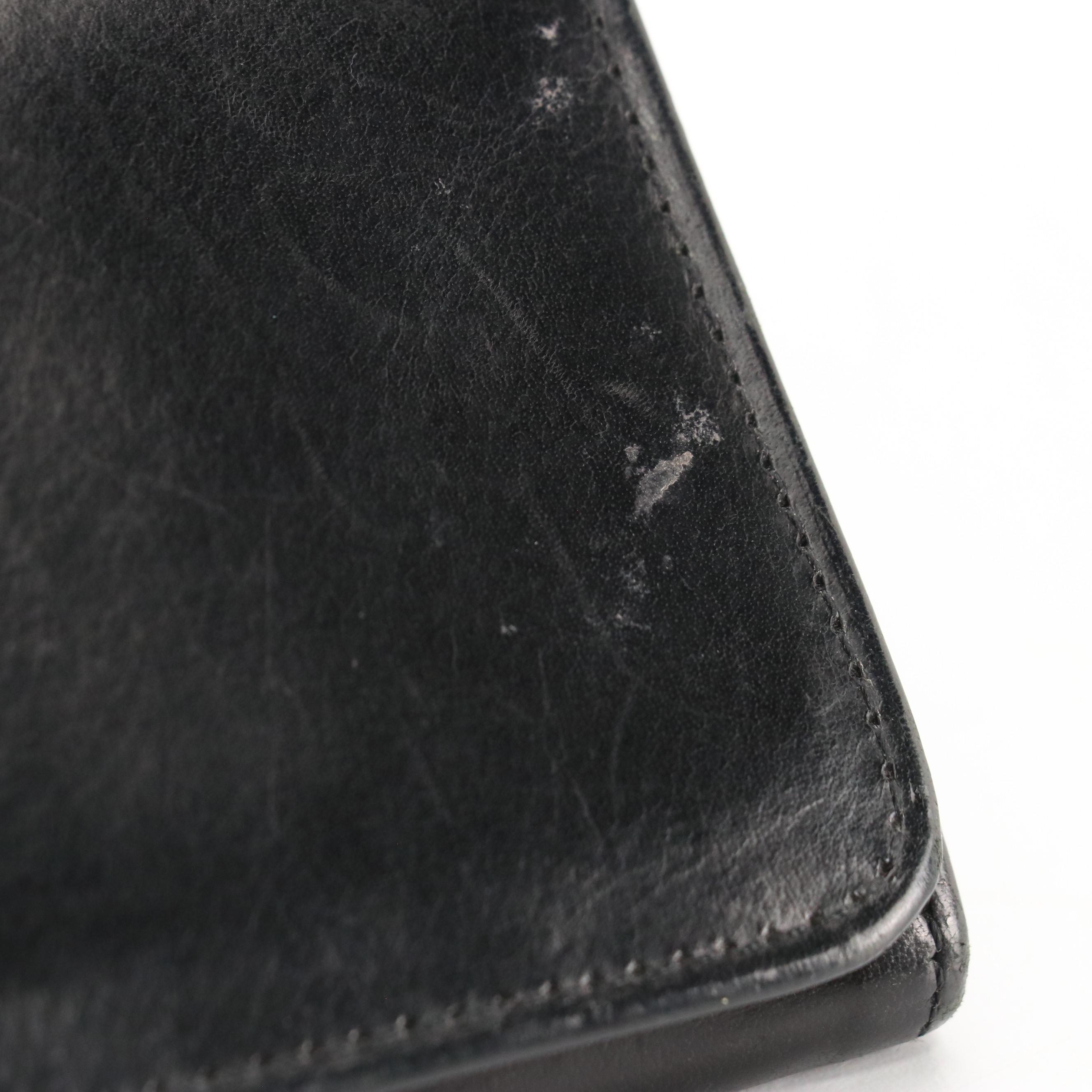 Coach Zip Around Shoulder Satchel in Black Neoprene & Leather Trim with Wallet