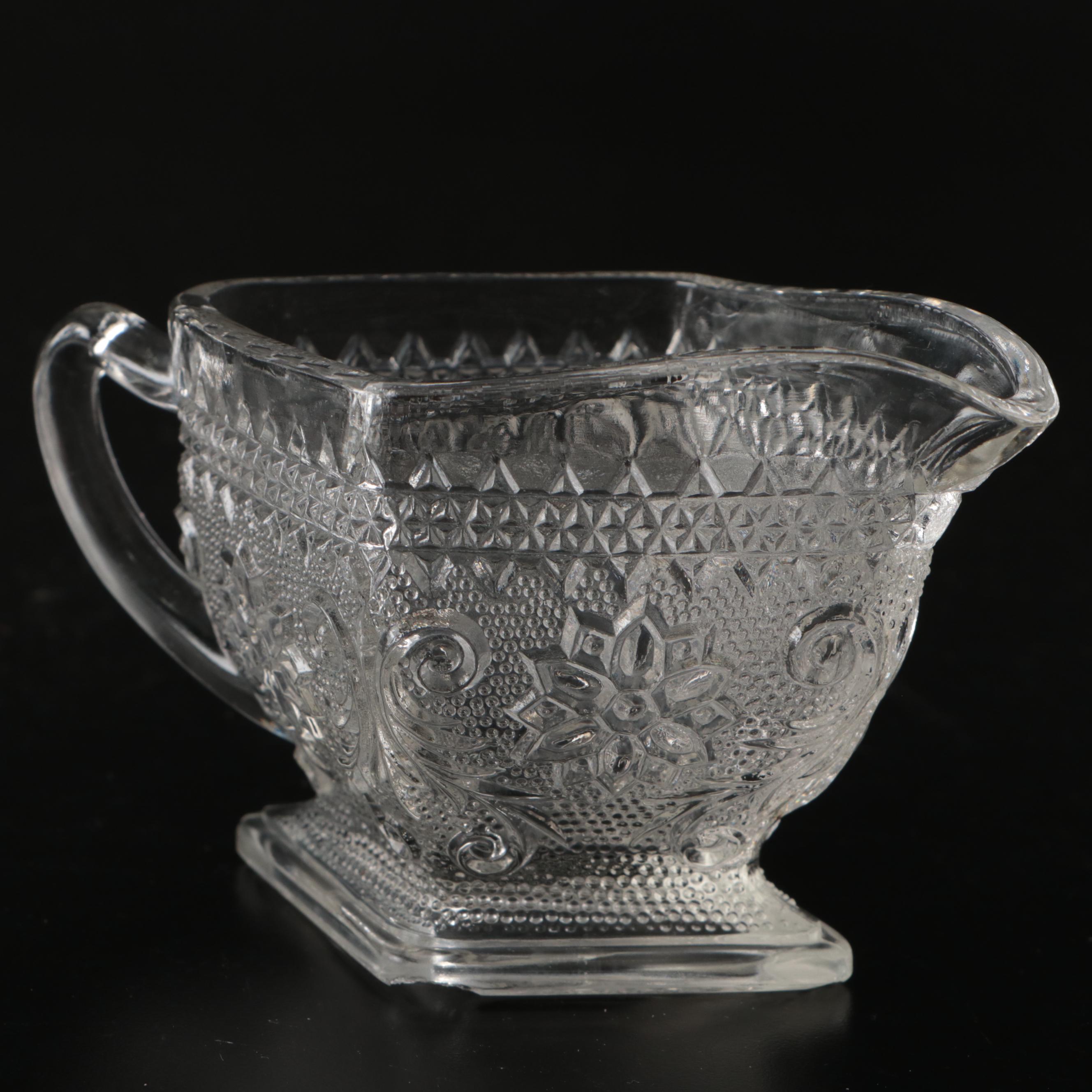 Mikasa Reindeer Crystal Basket, Glass Candle Holders, and More Glass Table Décor