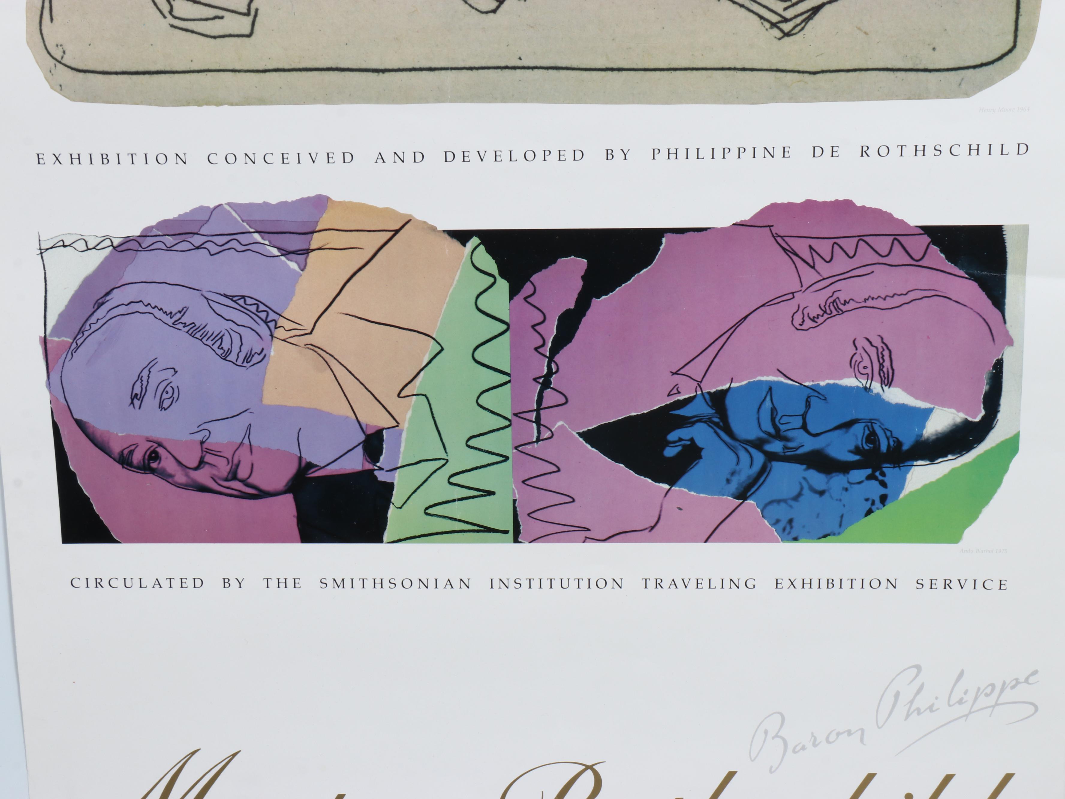 Mouton Rothschild Wine Label Art Exhibition Poster "Paintings for the Labels"